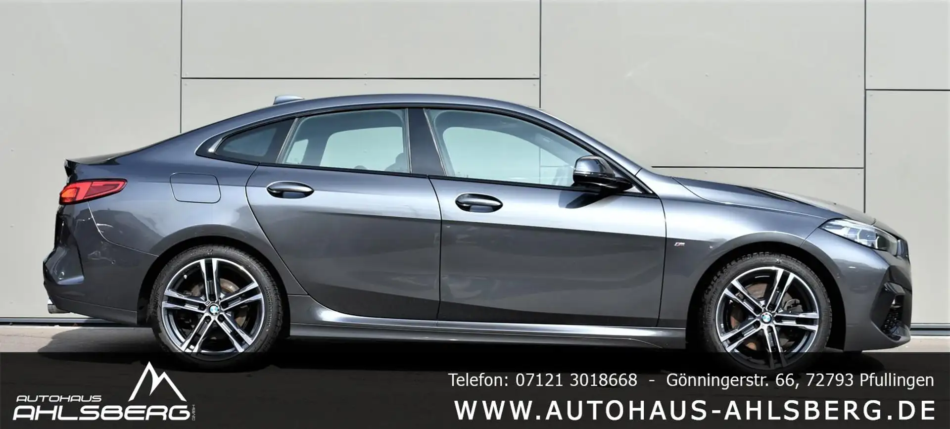 BMW 218 i GC M Sport Shadow LIVE/LED/TEMPO./KEYLESS/RFK/DA Grey - 2
