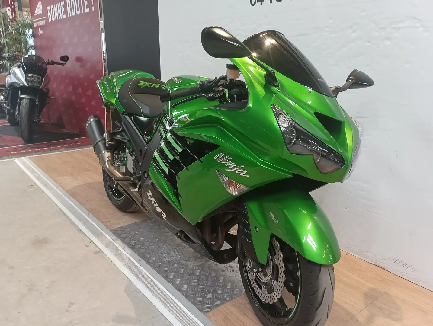 Kawasaki ZZR 1400 Verde - 2