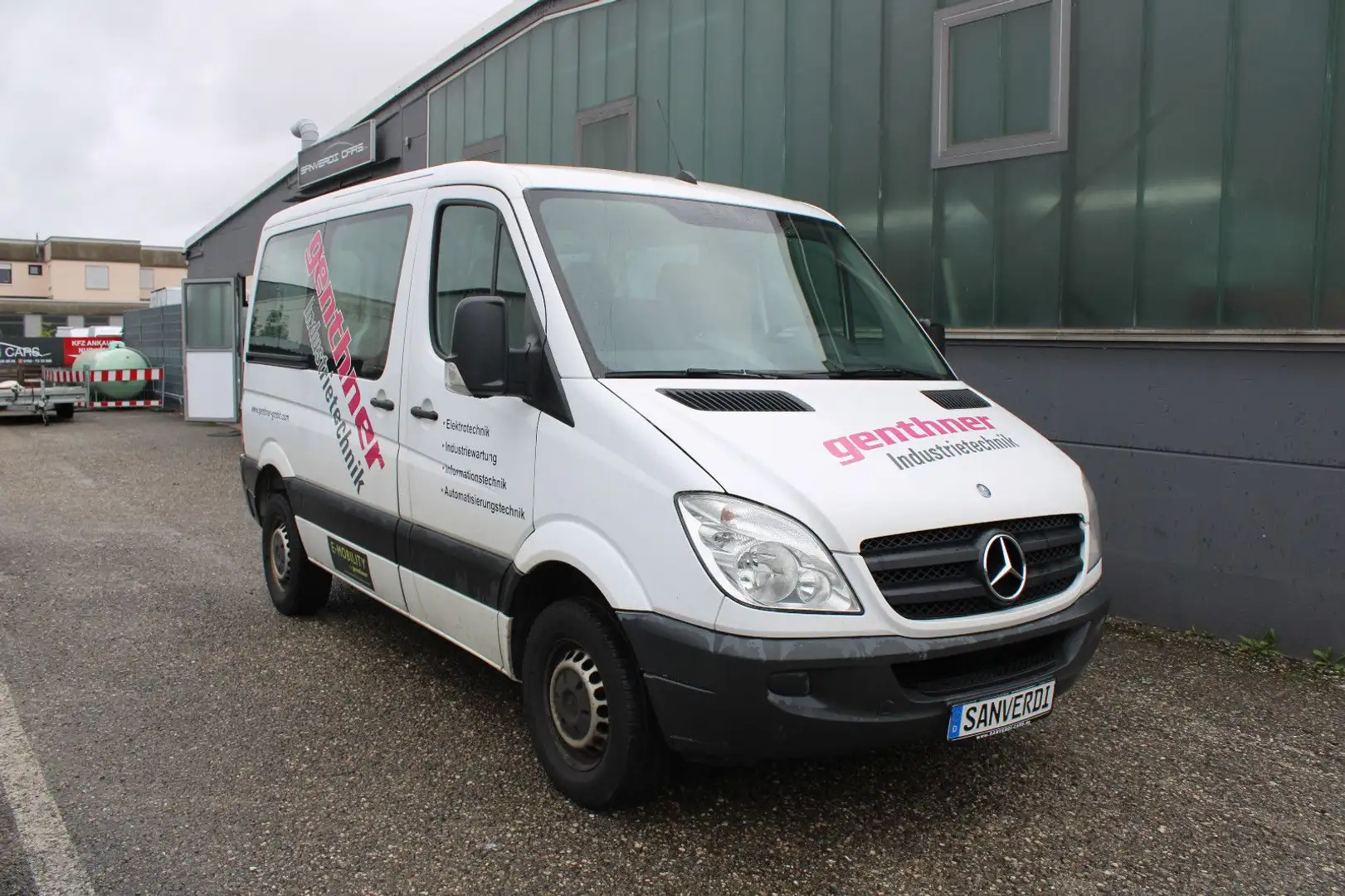 Mercedes-Benz Sprinter 316 CDI VERGLAST KLIMA AHK *EURO 5&DPF* Wit - 2