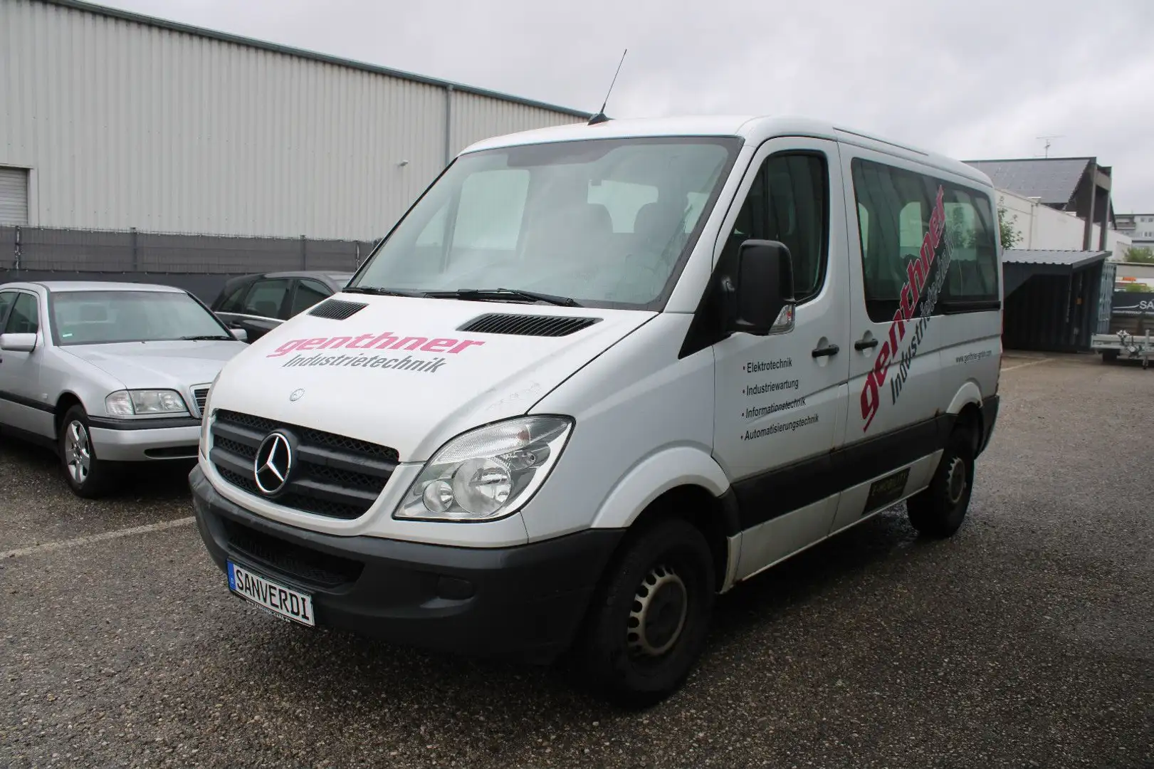 Mercedes-Benz Sprinter 316 CDI VERGLAST KLIMA AHK *EURO 5&DPF* Wit - 1
