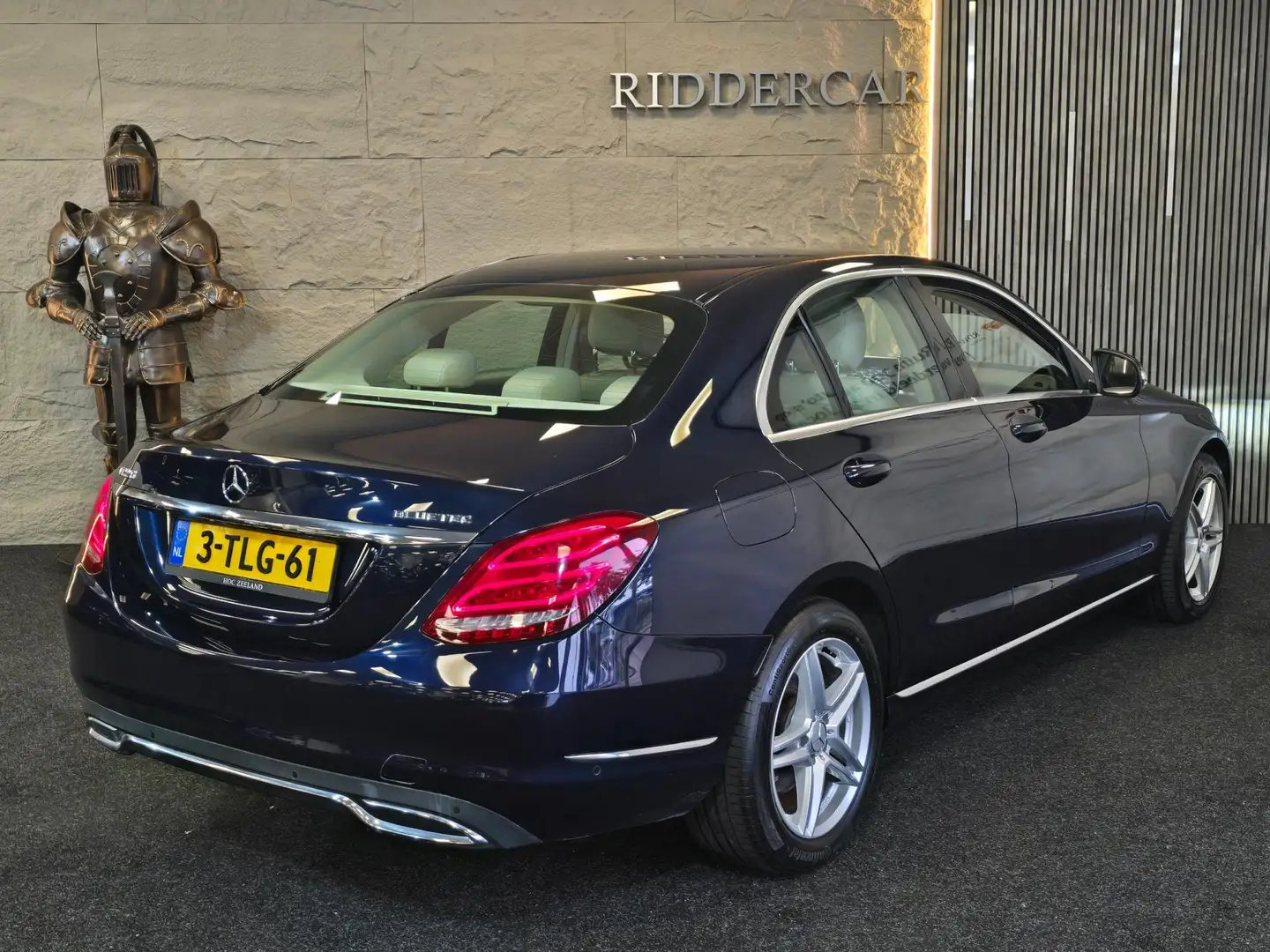 Mercedes-Benz C 220 CDI Prestige|GARANTIE|AUTOMAAT|2E EIG|NAP|LEDER|CR Blauw - 2