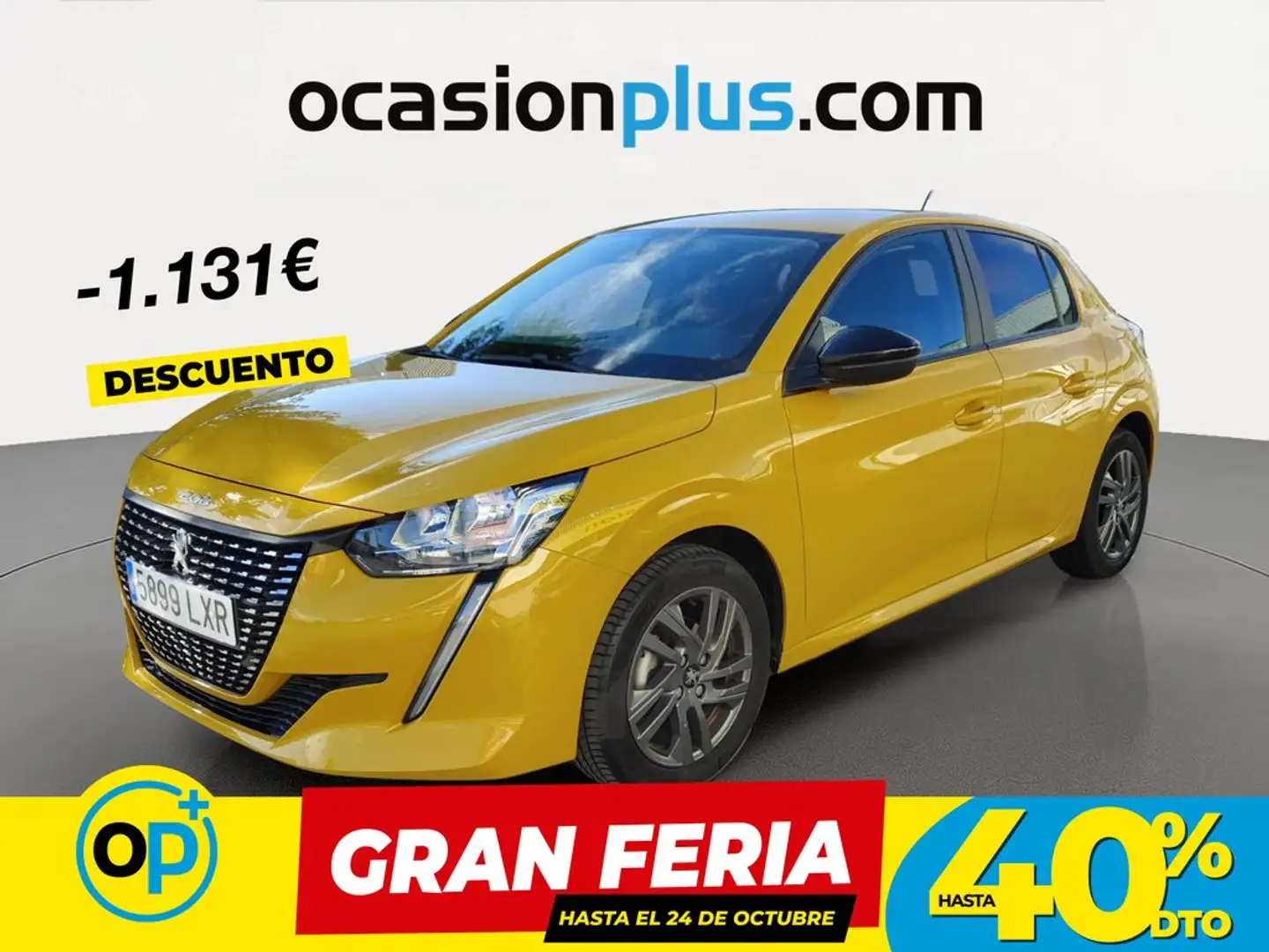 Peugeot 208 1.2 Puretech S&S Active Pack 75 Amarillo - 1