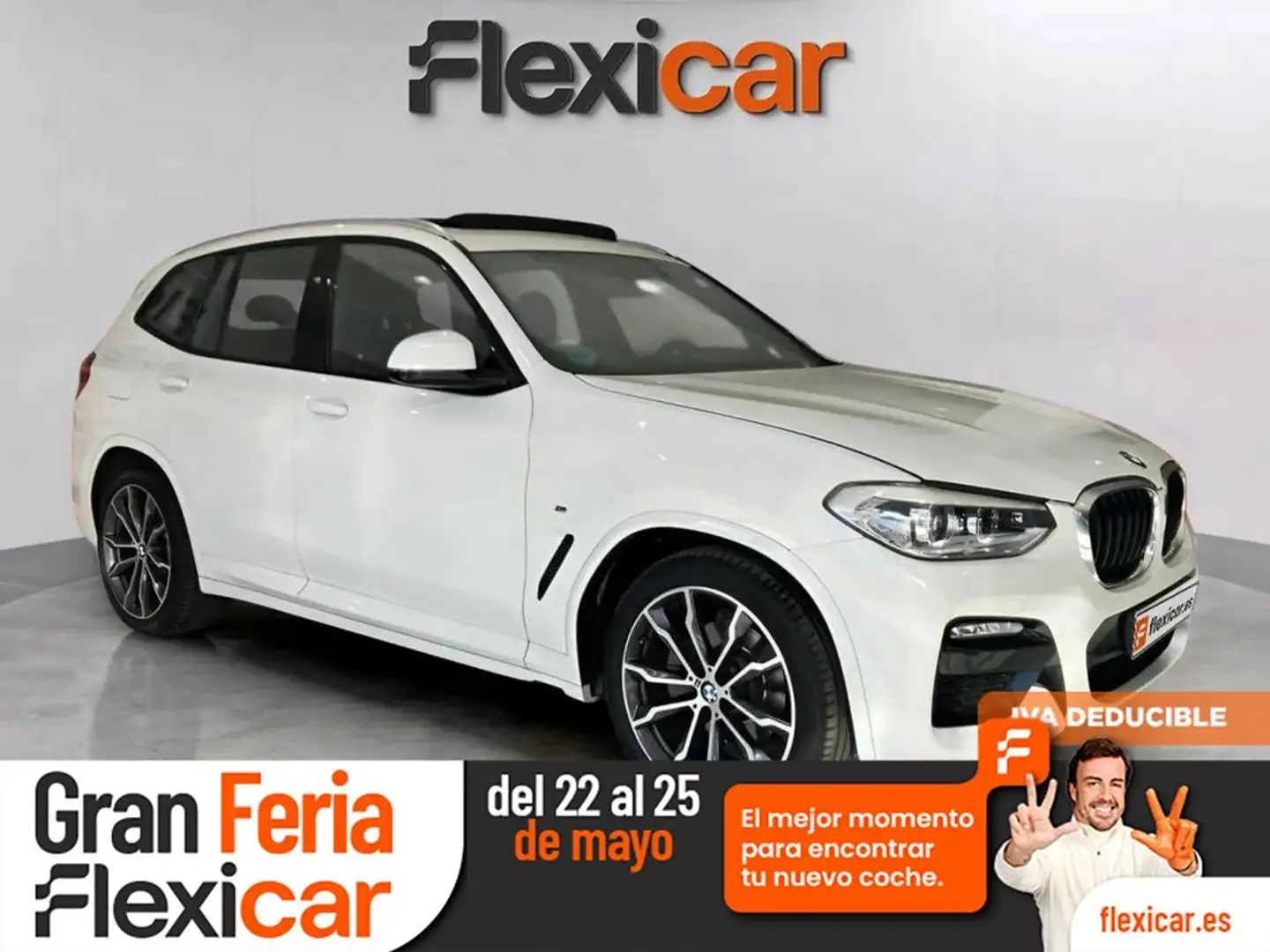 BMW X3 xDrive 20dA Blanco - 2