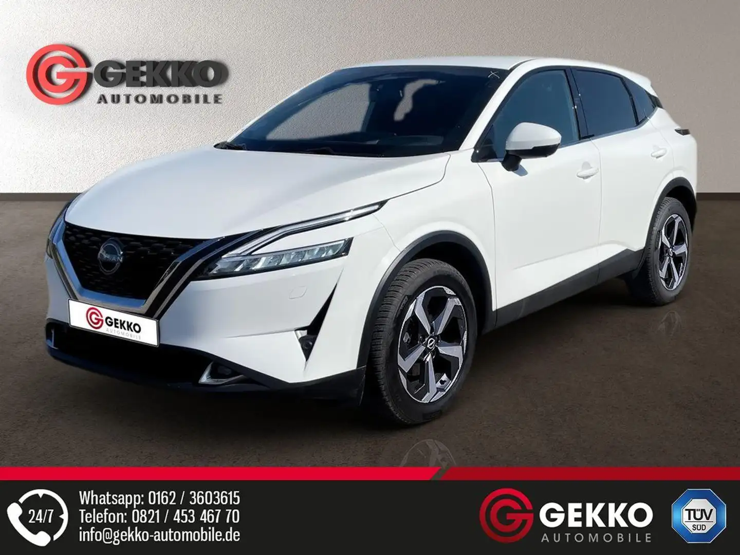 Nissan Qashqai Tekna Propilot Pack +360Kamera+AHK+APP+NAVI+LED+He Weiß - 2