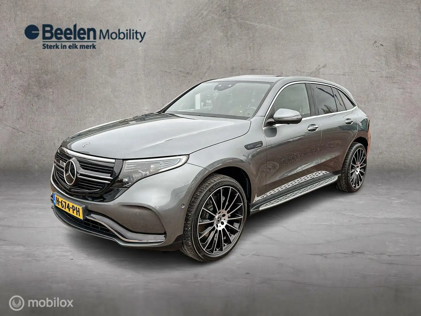 Mercedes-Benz EQC 400 4MATIC Business Solution Luxury 80 kWh, Gris - 1