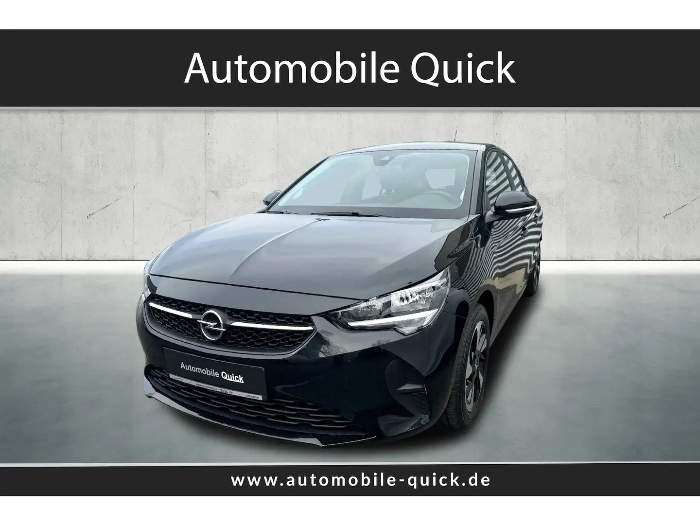 Opel Corsa F e Edition Klimaaut.,/R.-Kamera 1.Hand Schwarz - 2