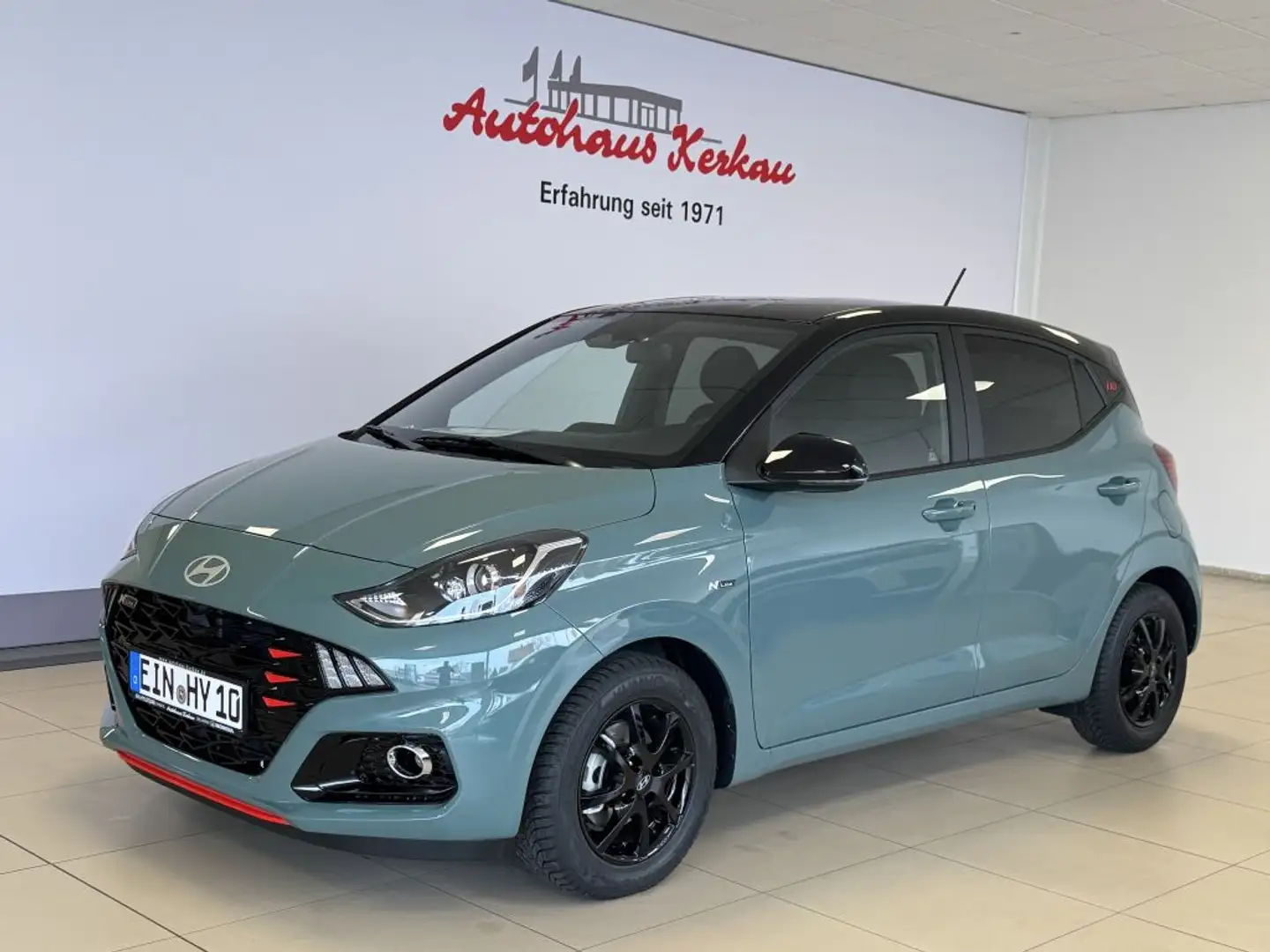 Hyundai i10 1.0 T-GDI N-Line (AC3) Grün - 1