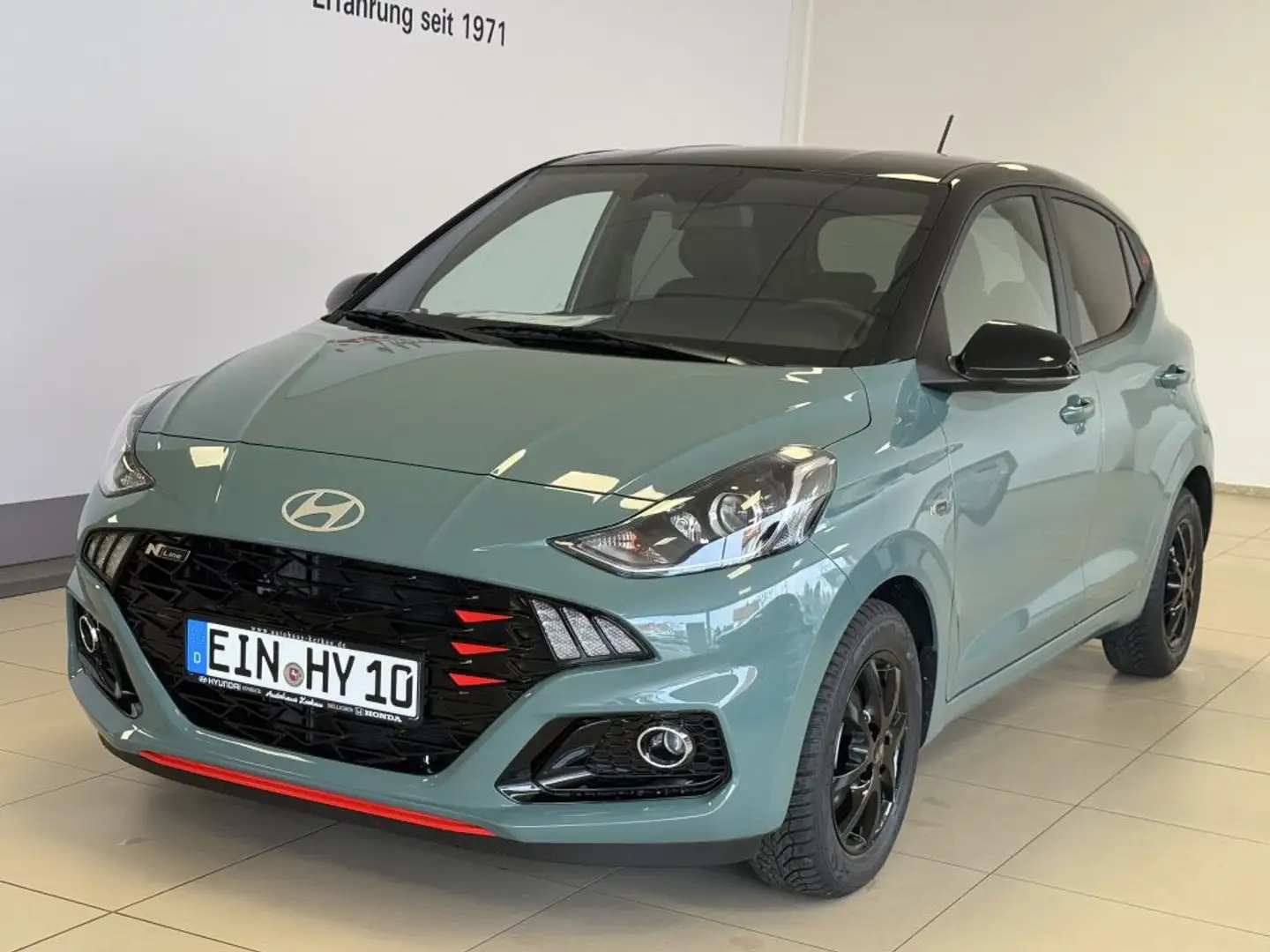 Hyundai i10 1.0 T-GDI N-Line (AC3) Grün - 2