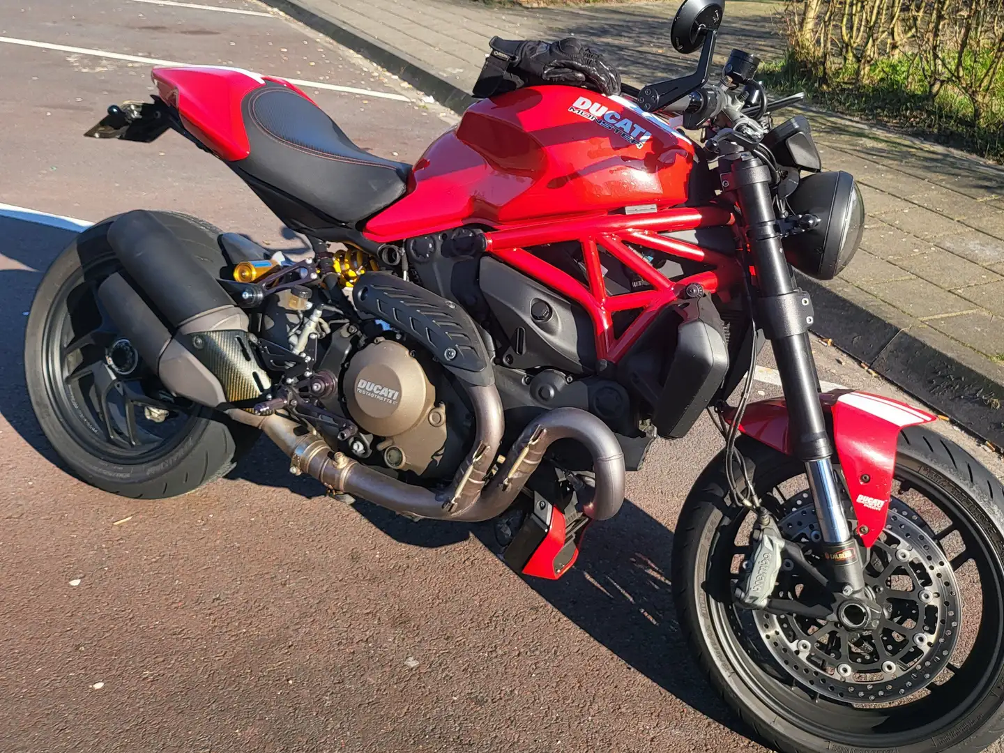 Ducati Monster 1200 Safety pack Roşu - 1
