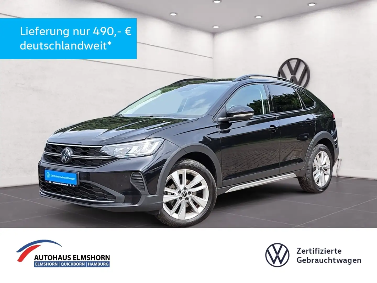 Volkswagen Taigo Move 1.5 TSI DSG NAV KAM LED GJ-REIF PDC SHZ Schwarz - 1