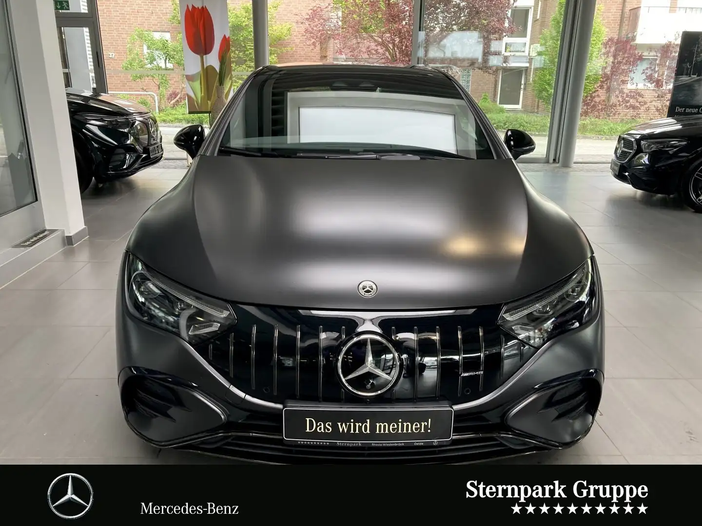 Mercedes-Benz EQE 53 EQE 53 4M+ AMG Hyper+HUD+Pano+HAL+Airmatic+Burm3 Gris - 2