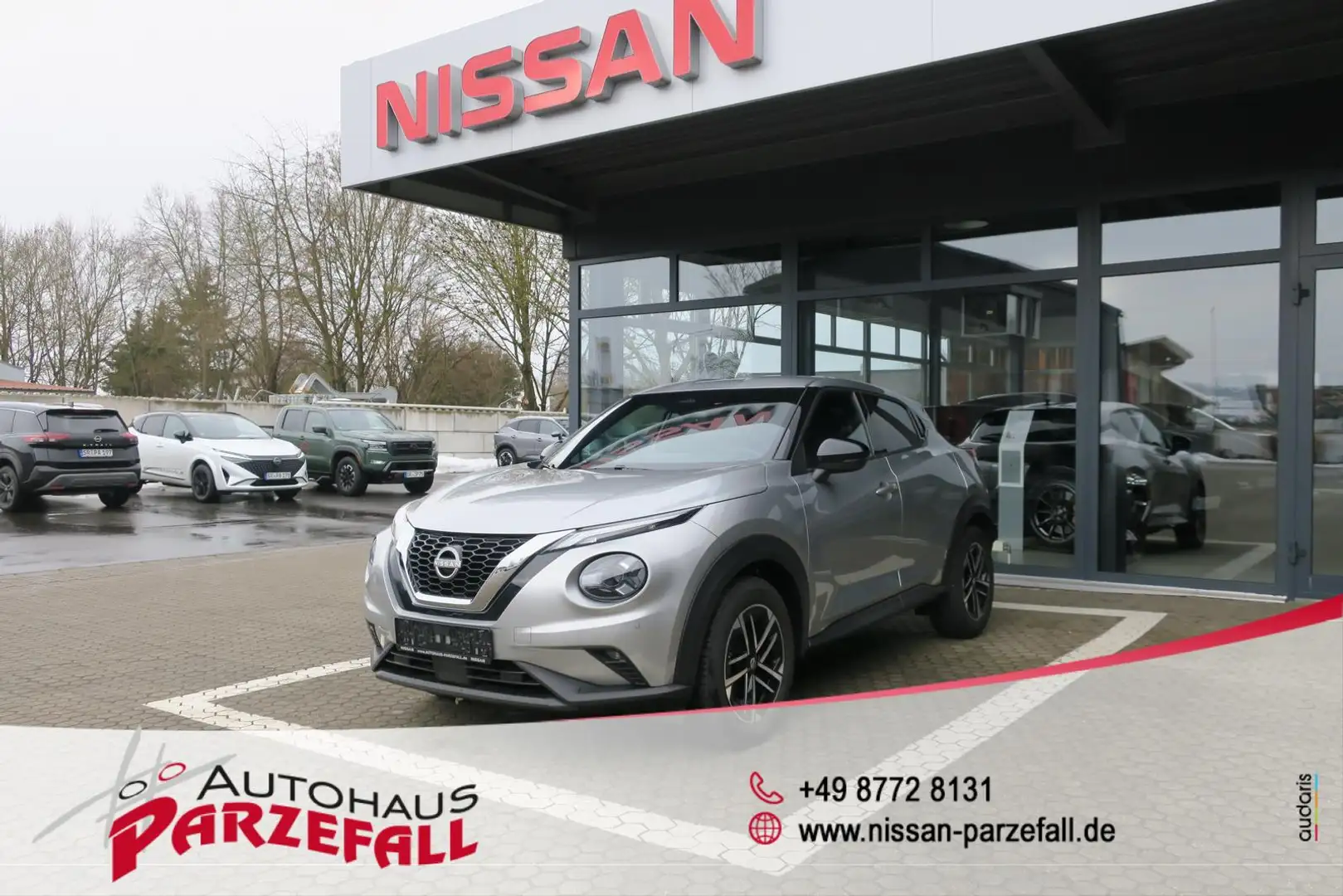 Nissan Juke 1.0 DIG-T DCT N-CONNECTA RFK SHZ BHF Silber - 1
