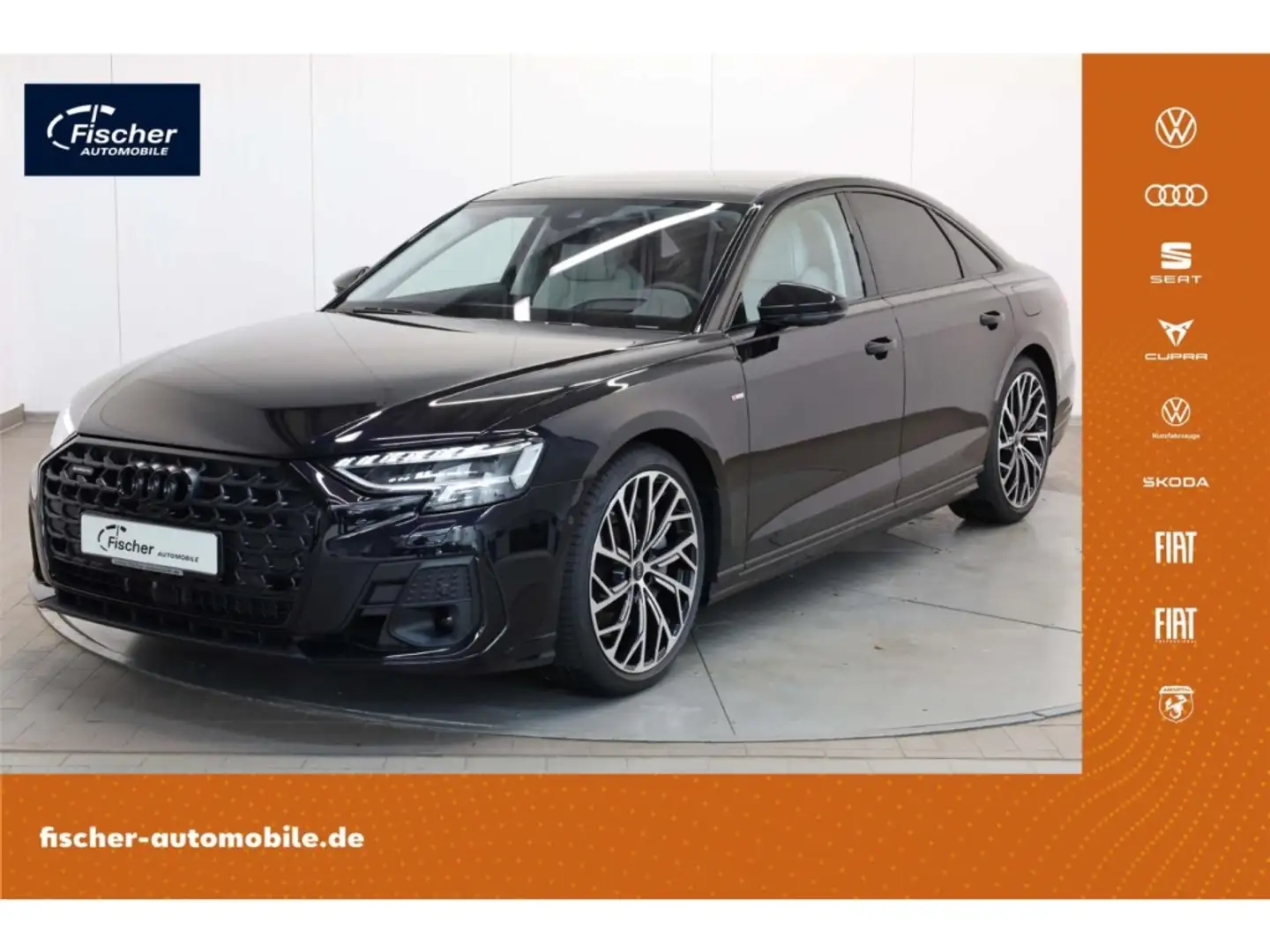 Audi A8 60 TFSI e quattro S line Schwarz - 1