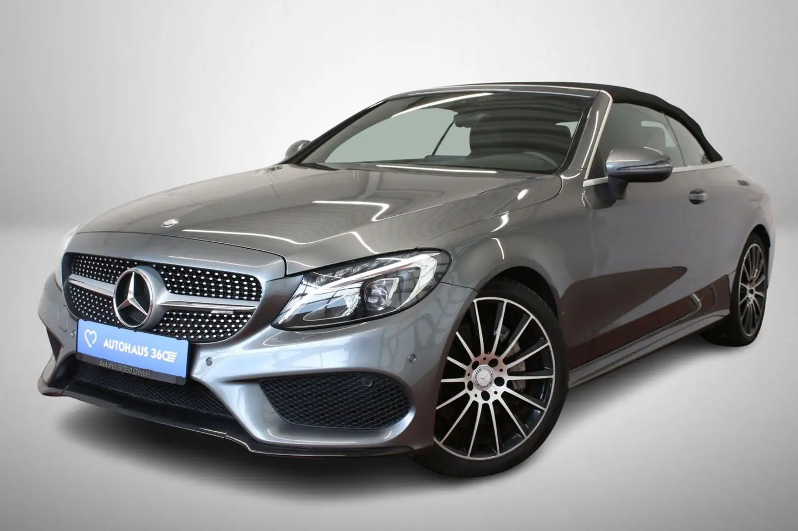 Mercedes-Benz C 200 Cabrio AMG LED-Scheinwerfer Grau - 1