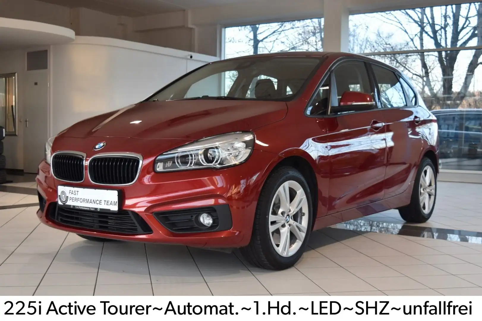 BMW 225 ~Automatik~1.Hd.~LED~SHZ~ufrei Rouge - 1