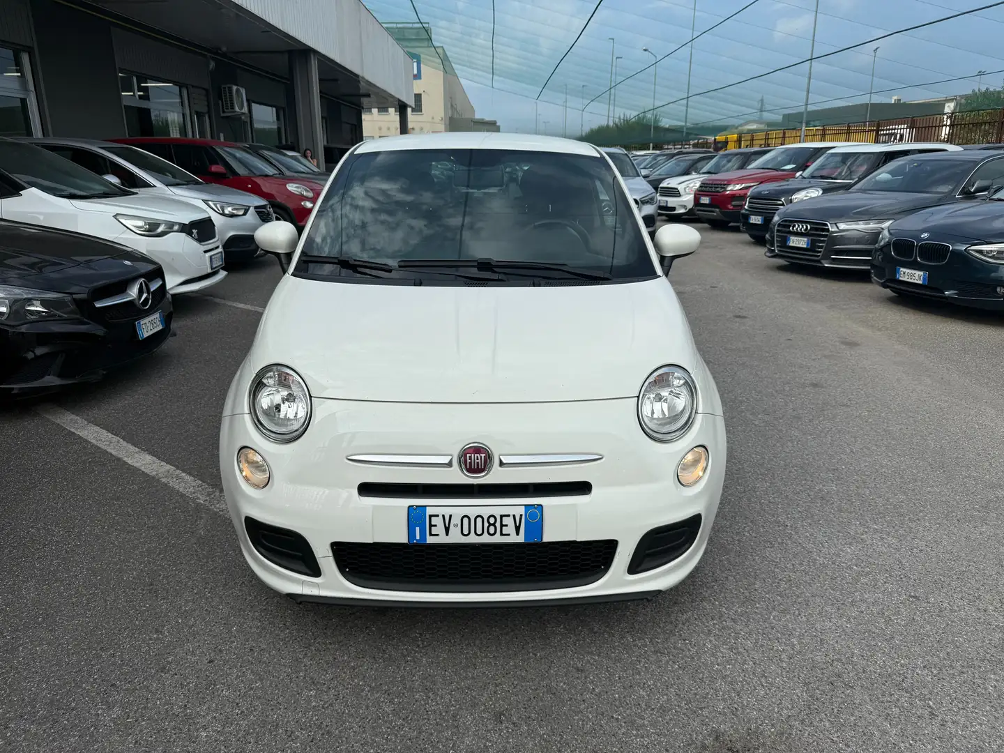 Fiat 500 69cv EURO 6 / NEOPATENTATI / AUTOMATICO Bianco - 2
