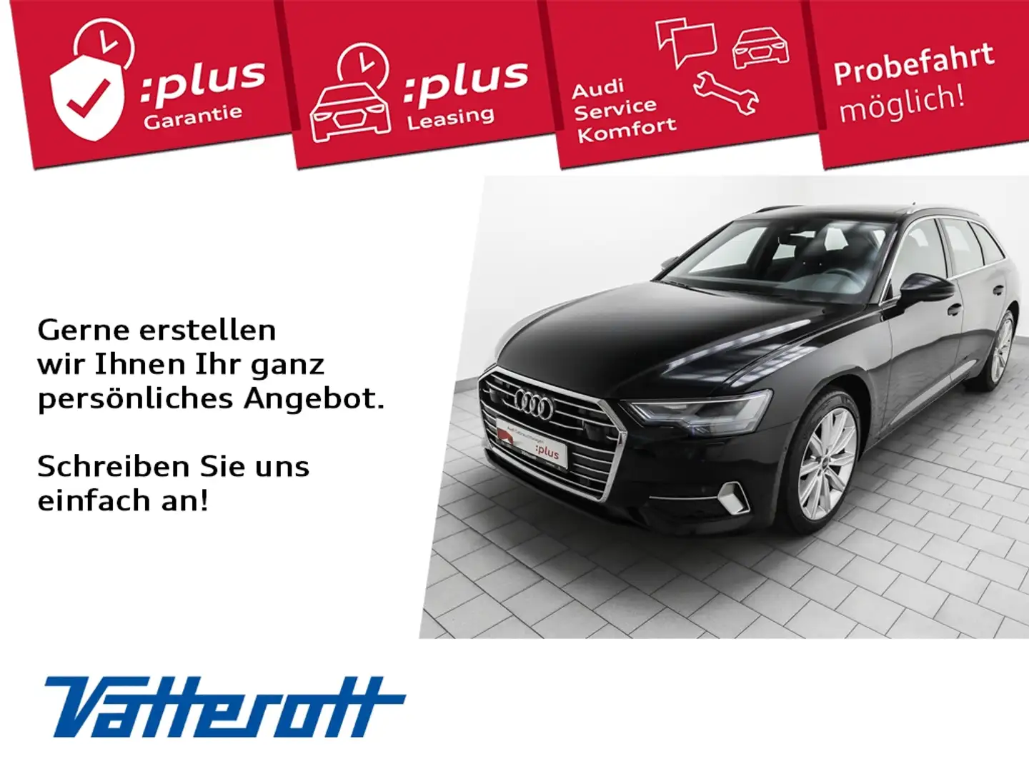 Audi A6 Avant 45 TFSI sport Panodach Kamera Schwarz - 1