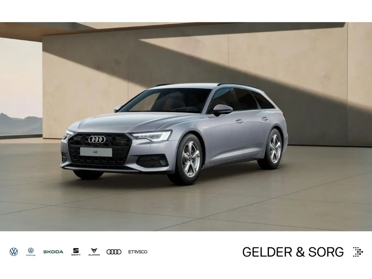 Audi A6 Avant 40 TDI Matrix*HuD*virtual*sound* Silber - 1
