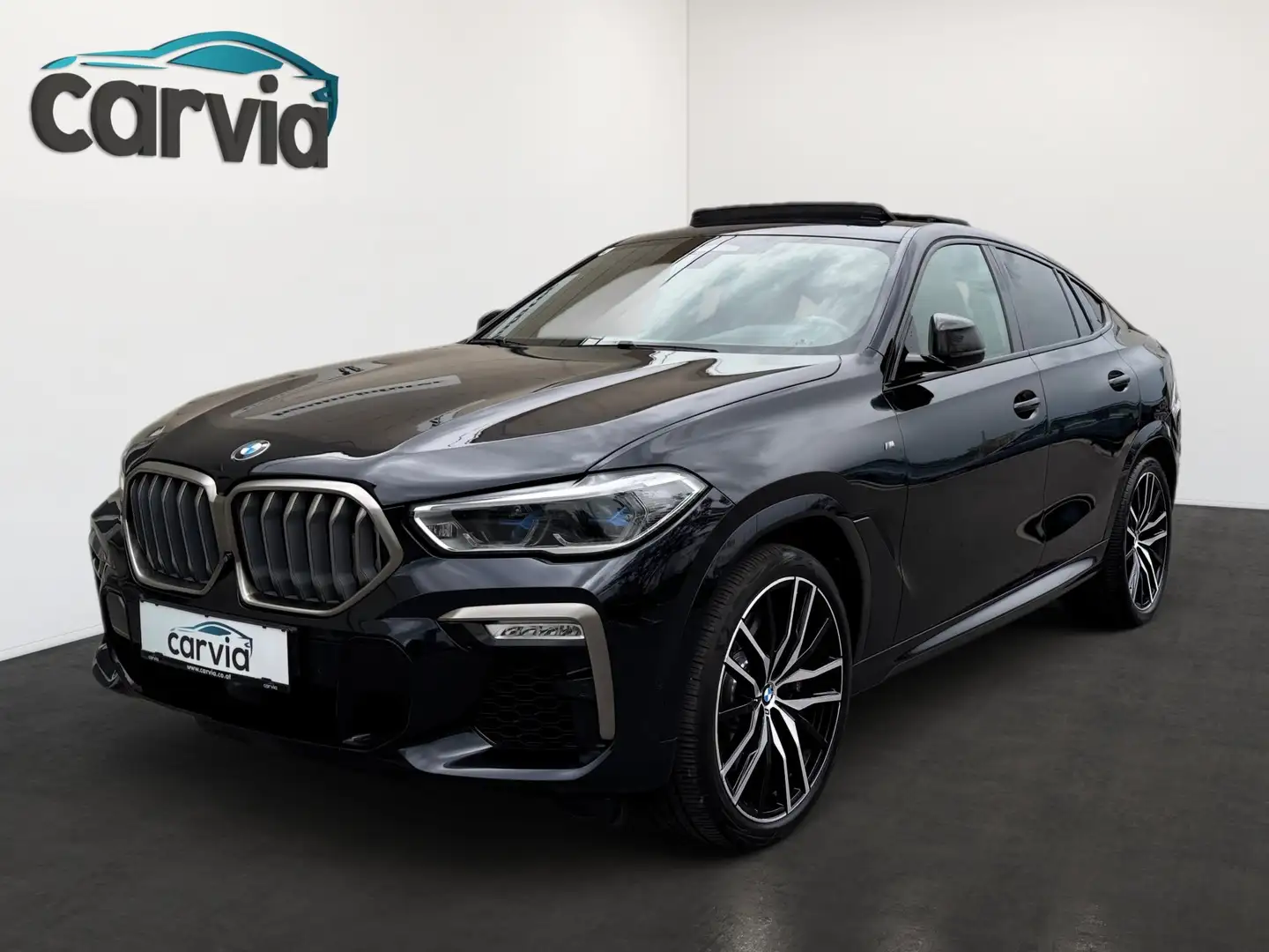 BMW X6 M M50 d | VOLL | PANO  | MASSAGE | M SITZE | HEAD-UP Schwarz - 1