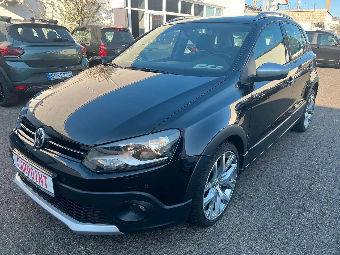 Volkswagen Polo V CrossPolo 2.HAND/KLIMA/SHZ/AUTOMATIK/PDC Schwarz - 1