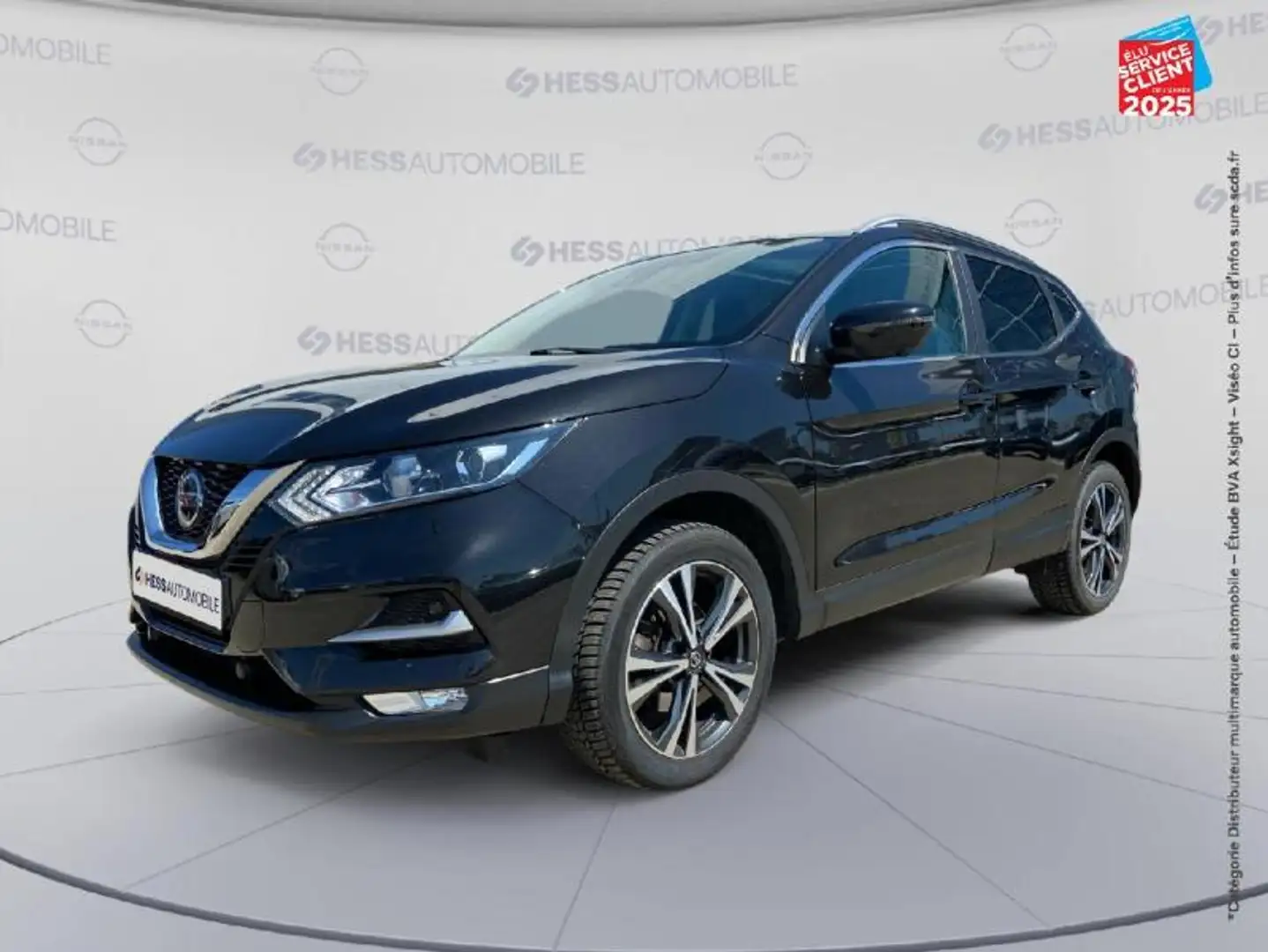 Nissan Qashqai 1.3 DIG-T 140ch N-Connecta 2019 Sieges chauf Camer Noir - 1