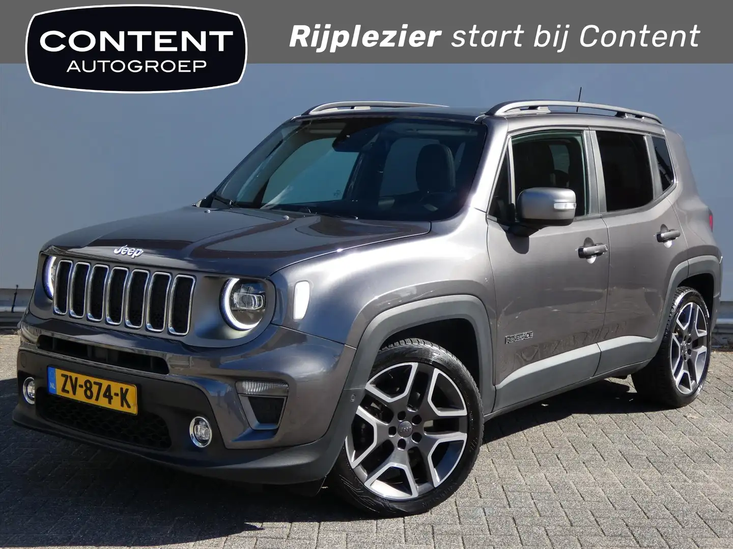 Jeep Renegade 1.3T 150pk DDCT Limited Grau - 1