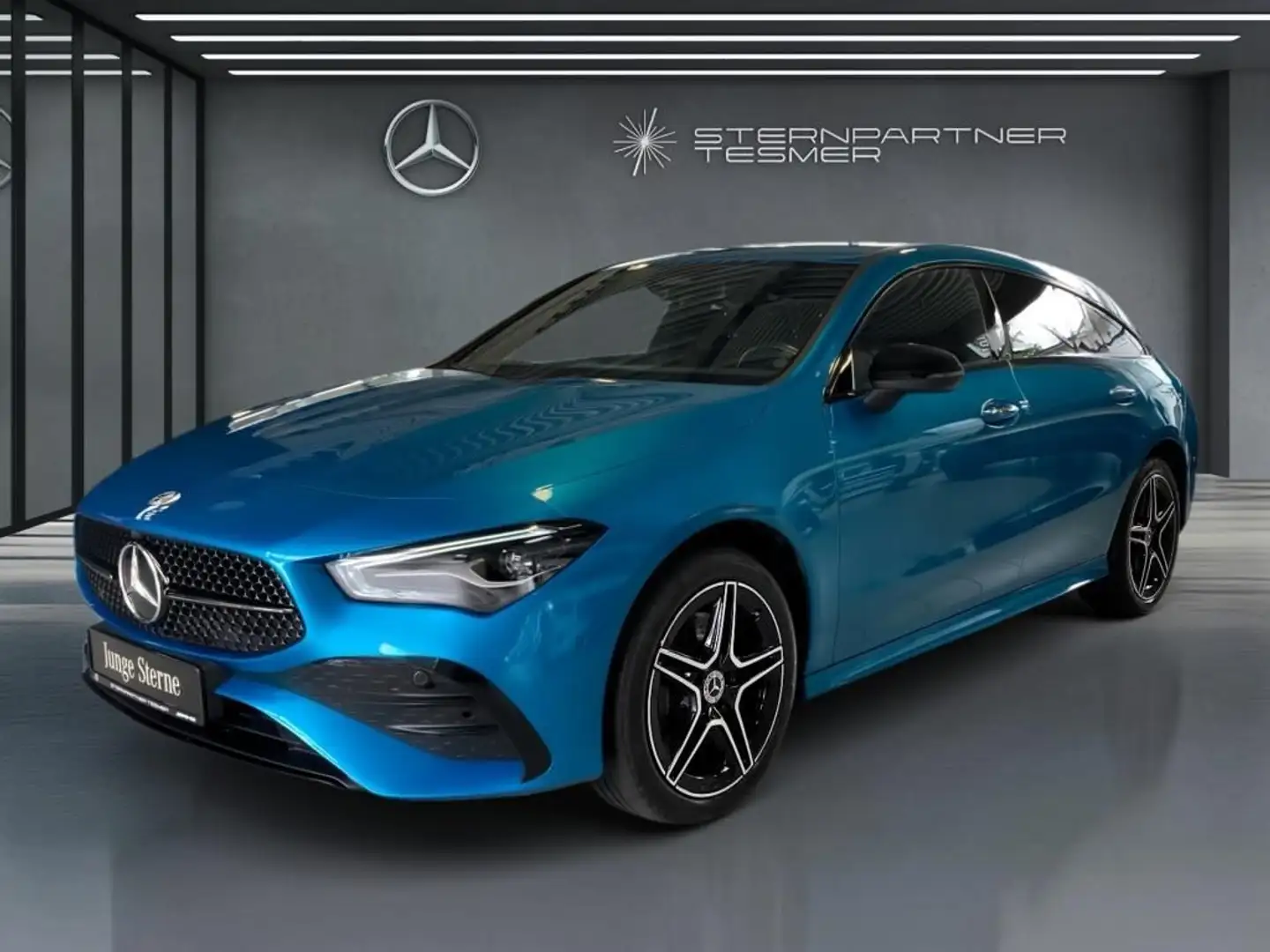 Mercedes-Benz CLA 250 CLA 250 e SB +AMG+Night+KAMERA+AHK+Ambiente+SHZ Blau - 1