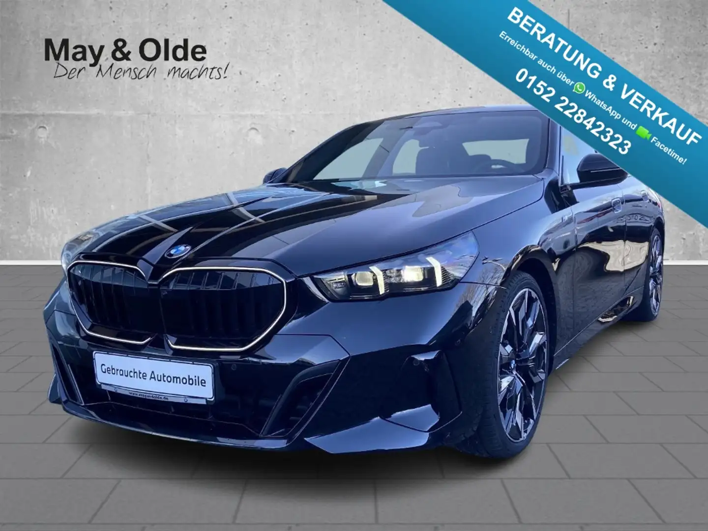 BMW 520 I Sportpaket HUD AHK-klappbar AHK Navi Digitales C Schwarz - 1