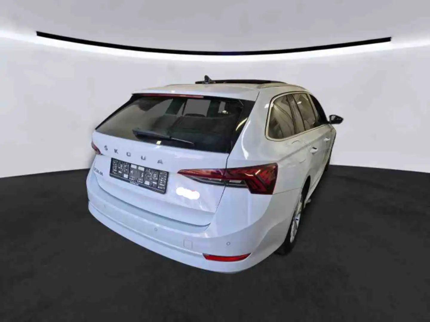 Skoda Octavia Combi Style 2.0 TDI LED Navi Stdhzg Pano Weiß - 2