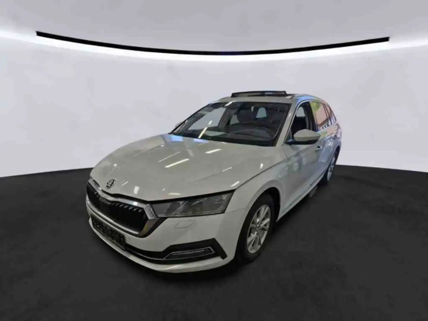 Skoda Octavia Combi Style 2.0 TDI LED Navi Stdhzg Pano Weiß - 1