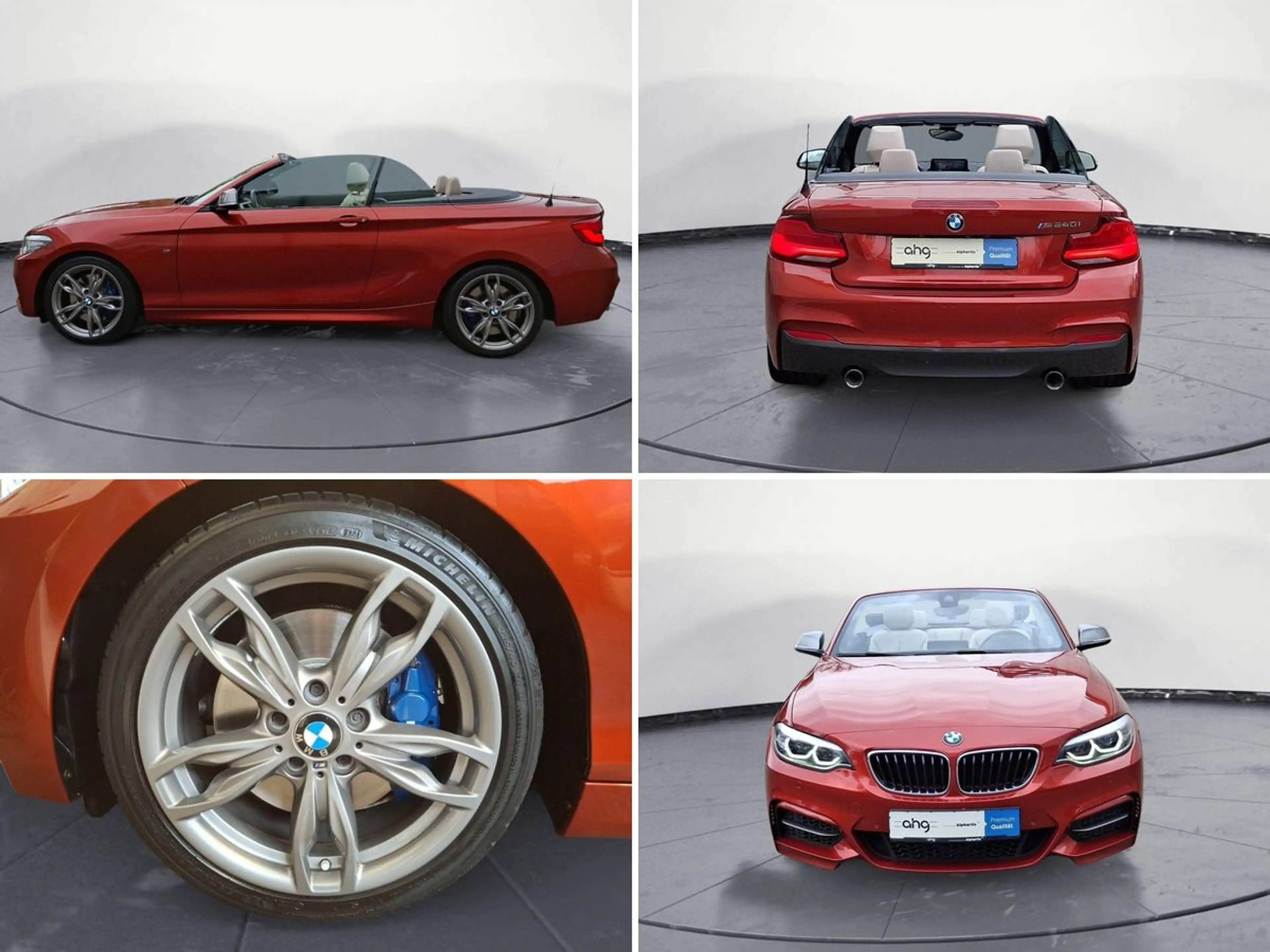 BMW 240 Steptronic Cabrio Navi Prof. Sport Aut. — photo 2