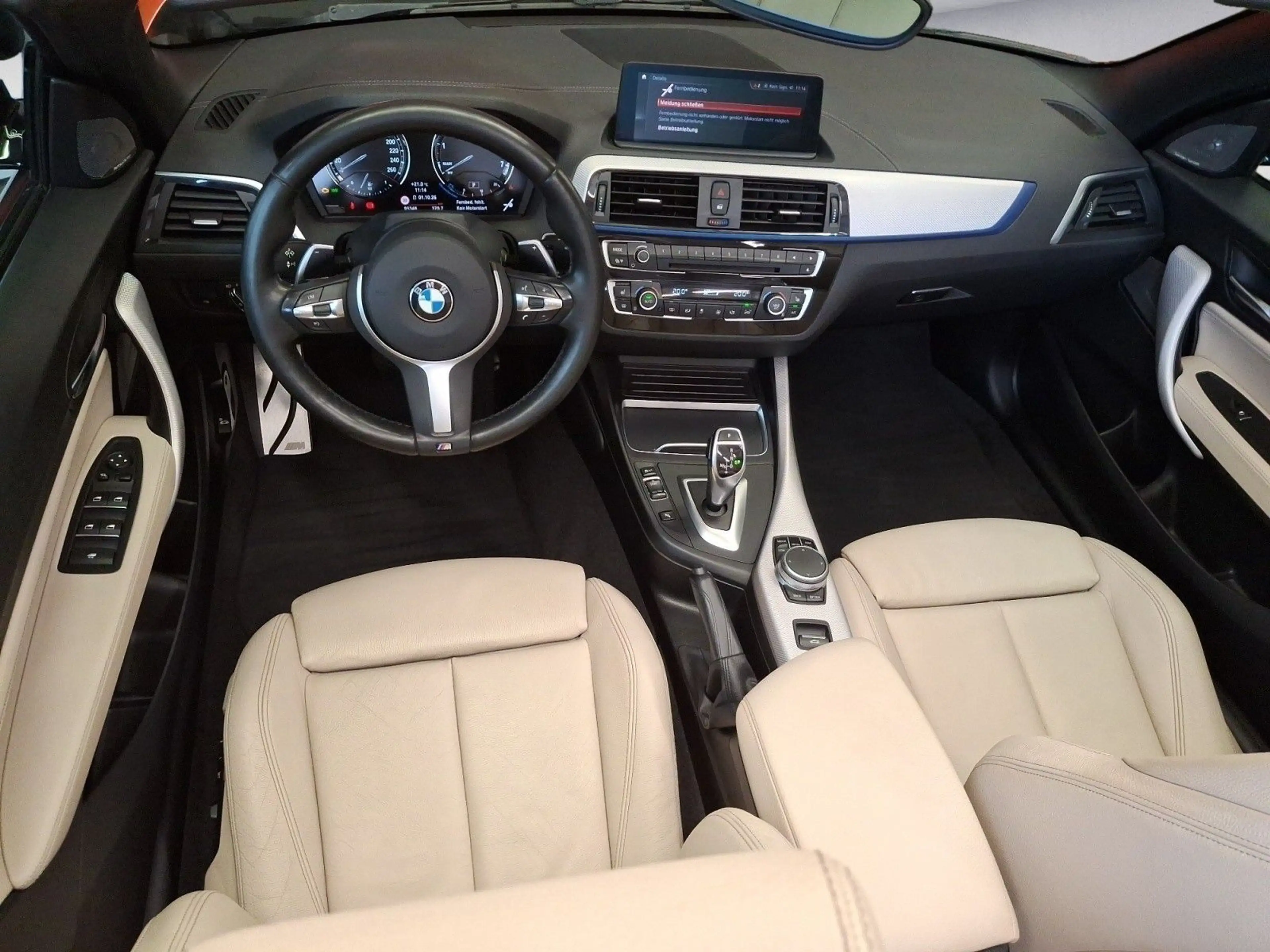 BMW 240 Steptronic Cabrio Navi Prof. Sport Aut. — photo 13