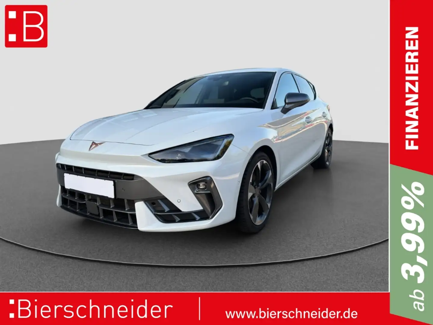 CUPRA Leon 1.5 eTSI DSG AB 258EUR NAVI REAR VIEW SHZ LED Weiß - 1