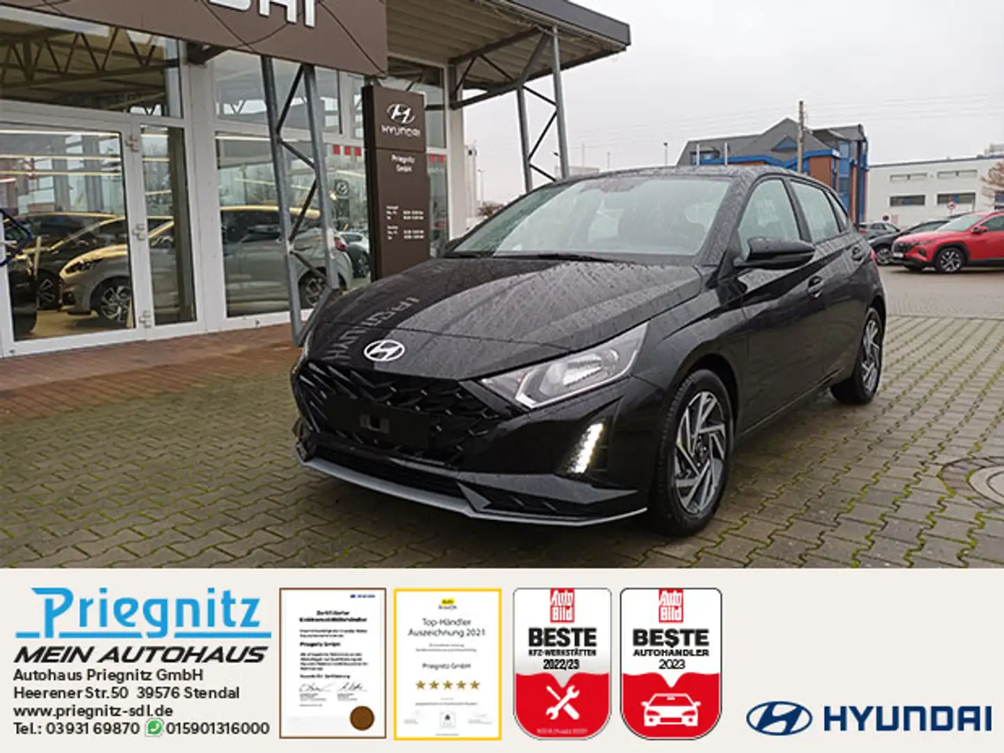 Hyundai i20 1.0 T-Gdi  Trend Komfortpaket Schwarz - 1