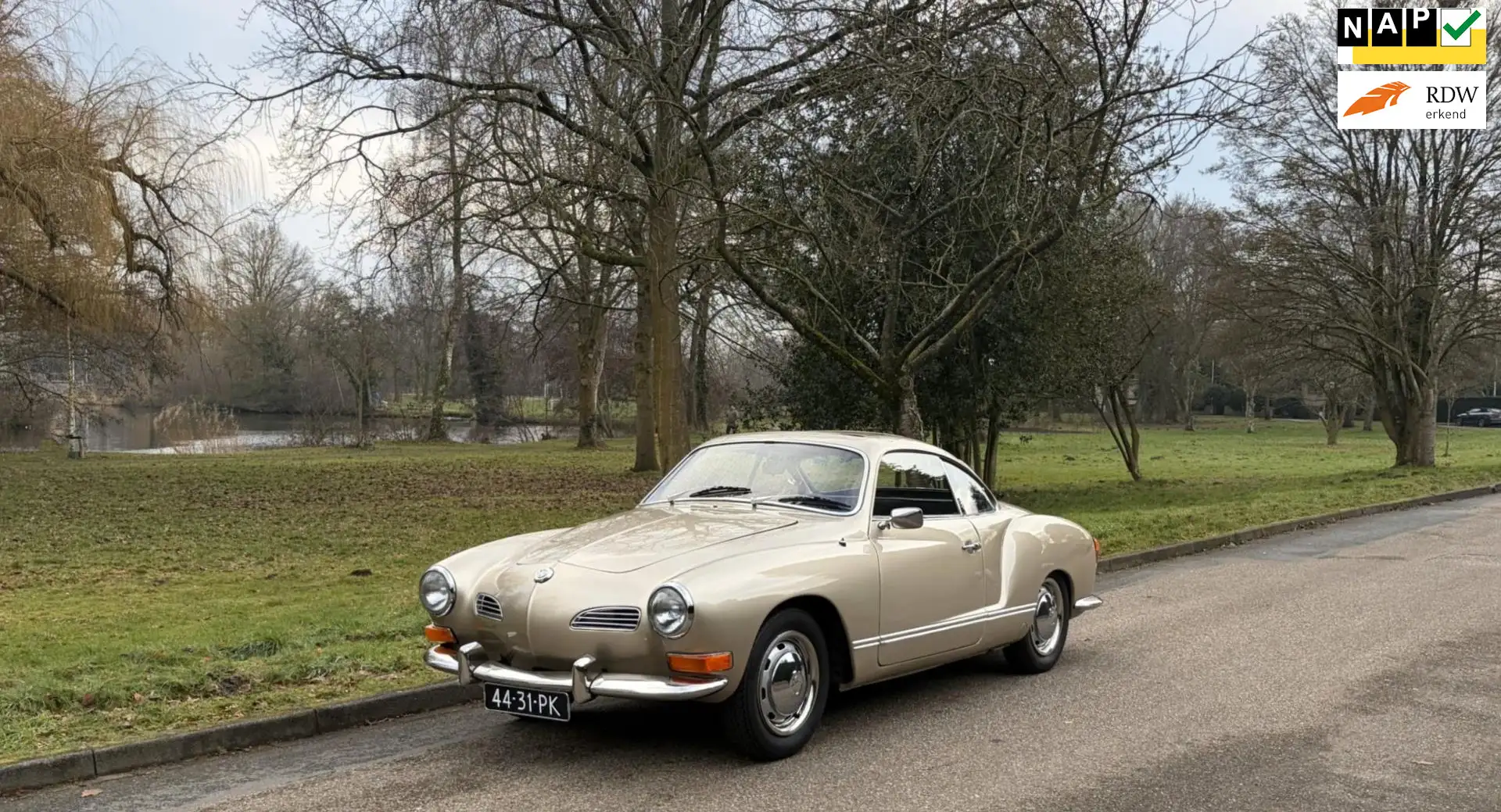 Volkswagen Karmann Ghia Coupé Volledig gerestaureerd. Grau - 1