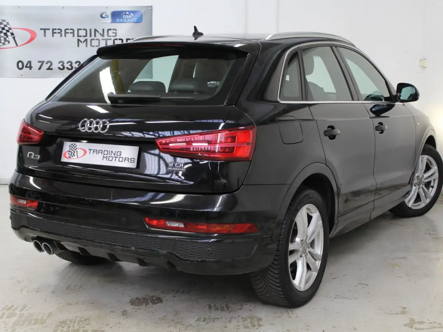 Audi Q3 S Line Quattro S-tronic Schwarz - 2