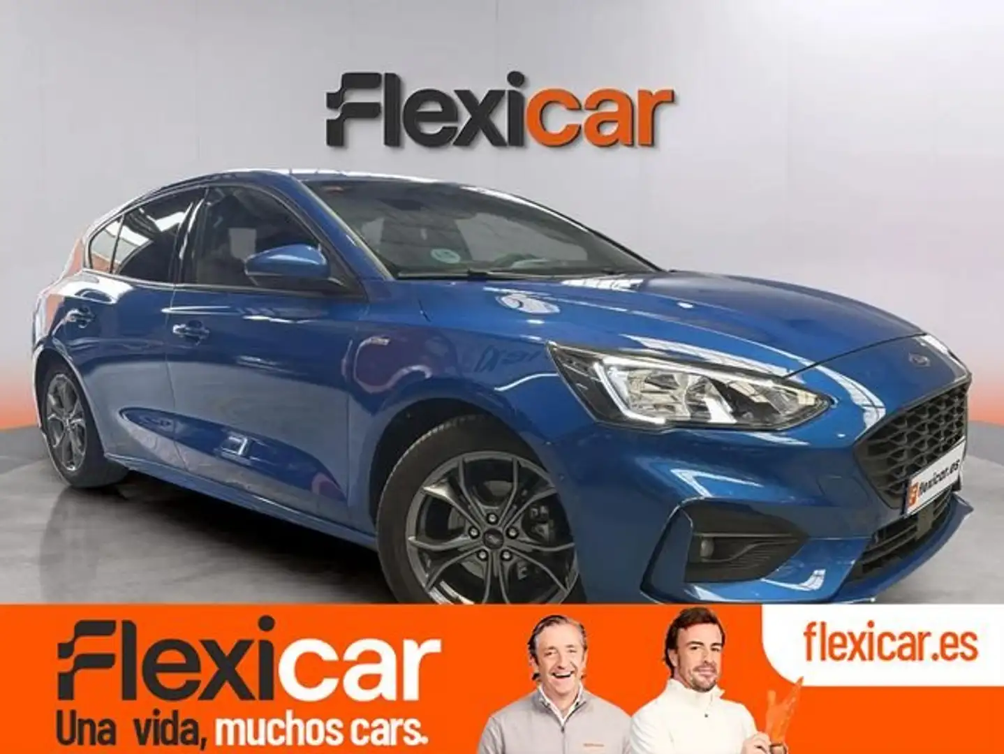 Ford Focus 1.0 Ecoboost ST Line 125 Azul - 1