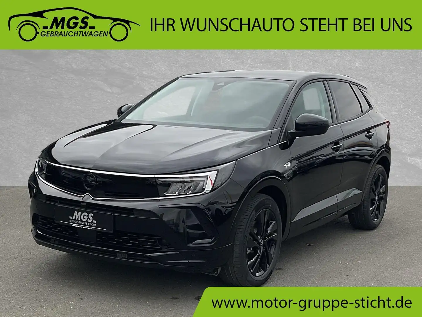 Opel Grandland GS Line 1,2 Direct Injection Turbo DAB Schwarz - 1