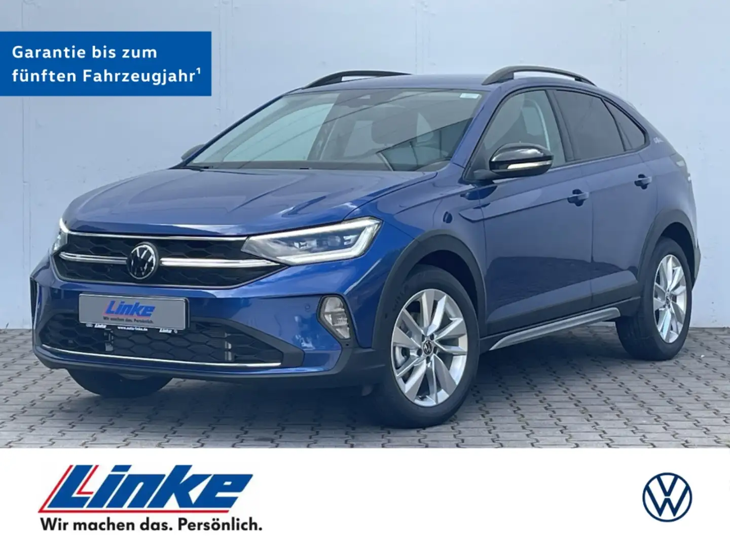 Volkswagen Taigo Goal 1.0 TSI DSG AHK/Keyless/Navi/Matrix  ACC Blau - 1