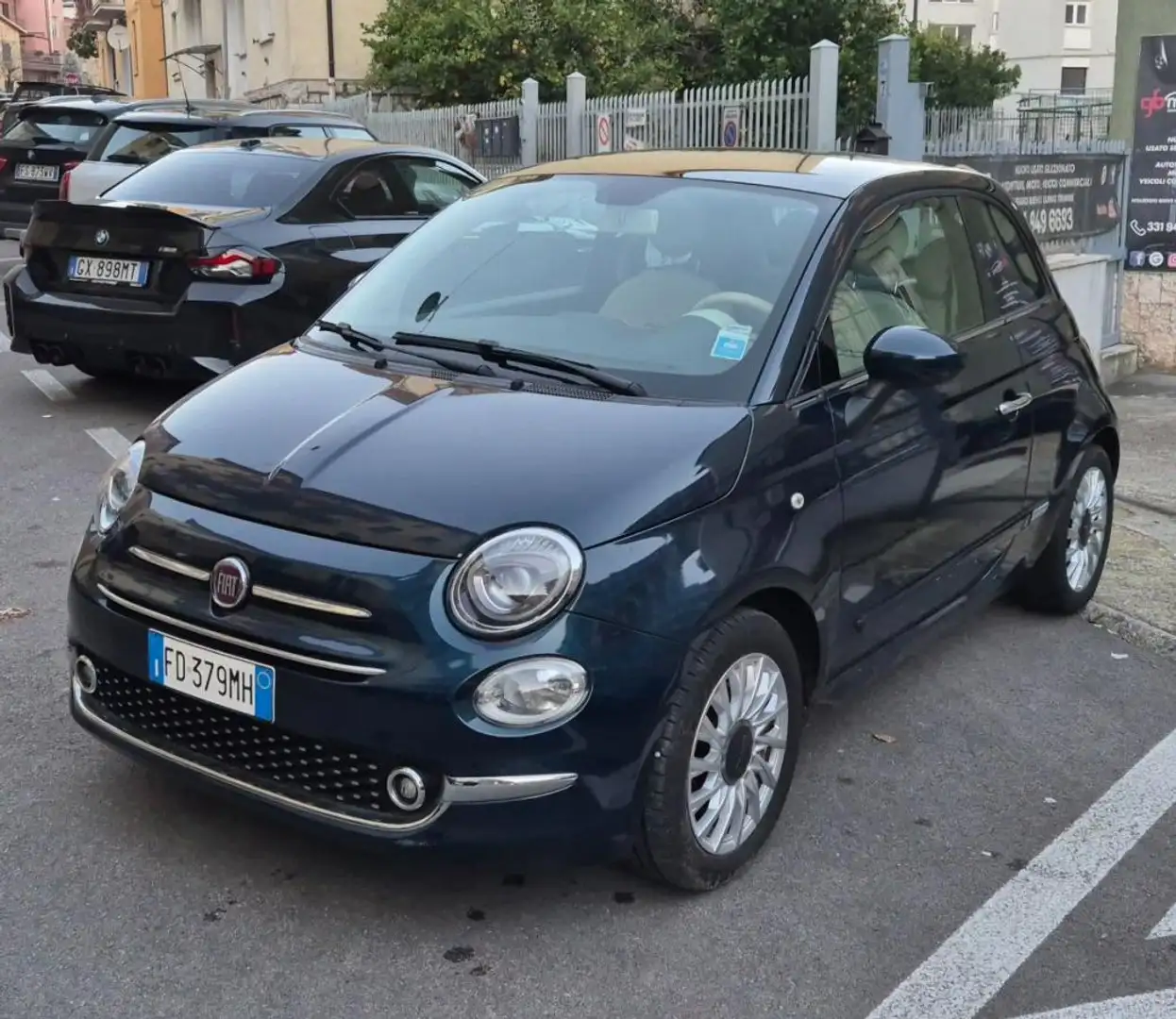 Fiat 500 1.2 EasyPower Lounge Blanc - 1