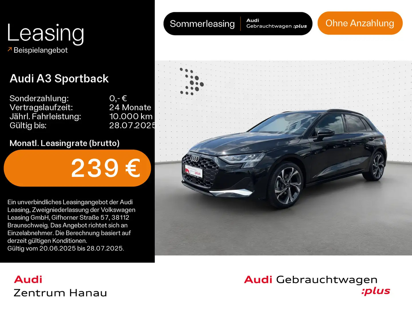 Audi A3 35 TFSI advanced*NAVI-PLUS*AHK*VIRT Noir - 1