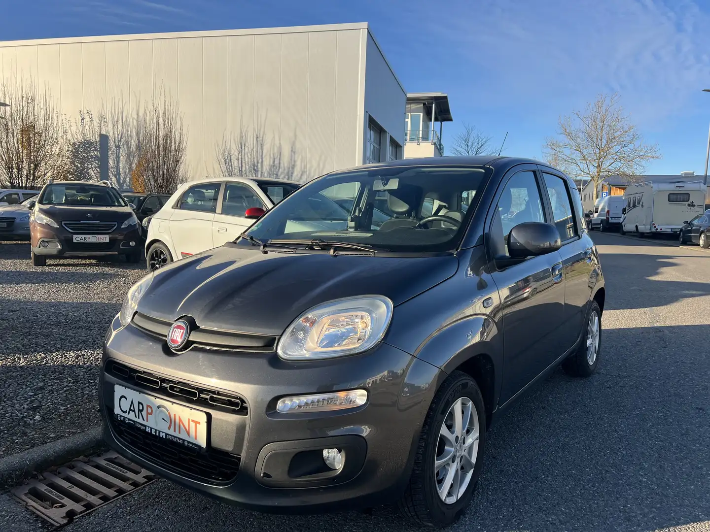 Fiat Panda *1.Hand*Automatik*ALU*KLIMA*EURO6*5Türig* Grau - 1