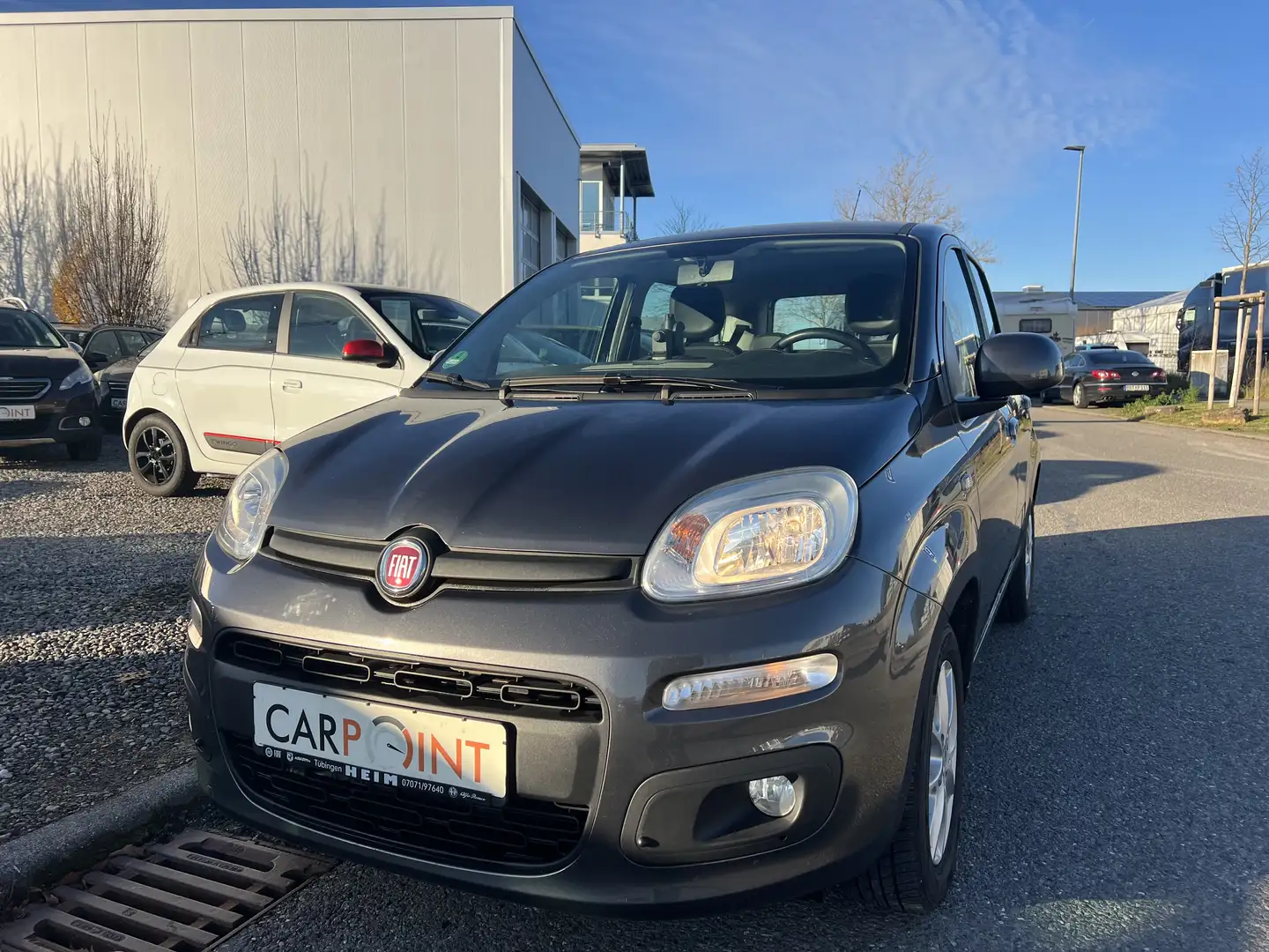 Fiat Panda *1.Hand*Automatik*ALU*KLIMA*EURO6*5Türig* Grau - 2
