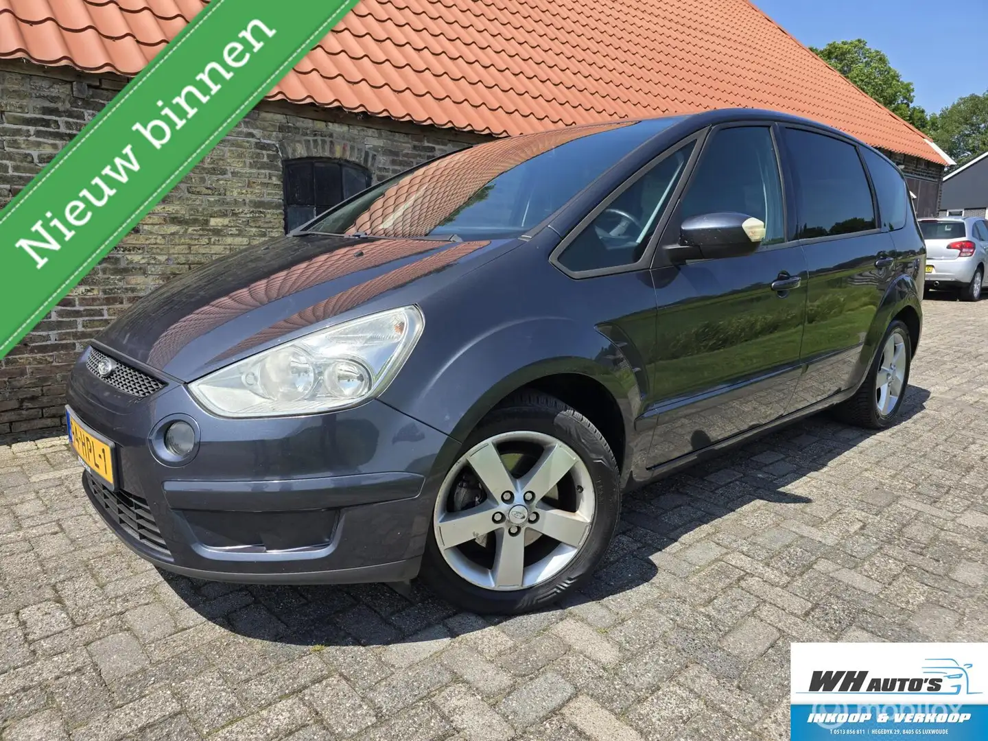 Ford S-Max 2.0-16V Trekhaak Rijdt Top! Grijs - 1