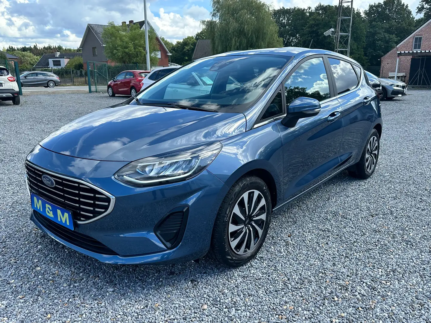 Ford Fiesta Fiesta 1.0 EcoBoost Hybrid ** Garantie 09/27 ** Bleu - 1