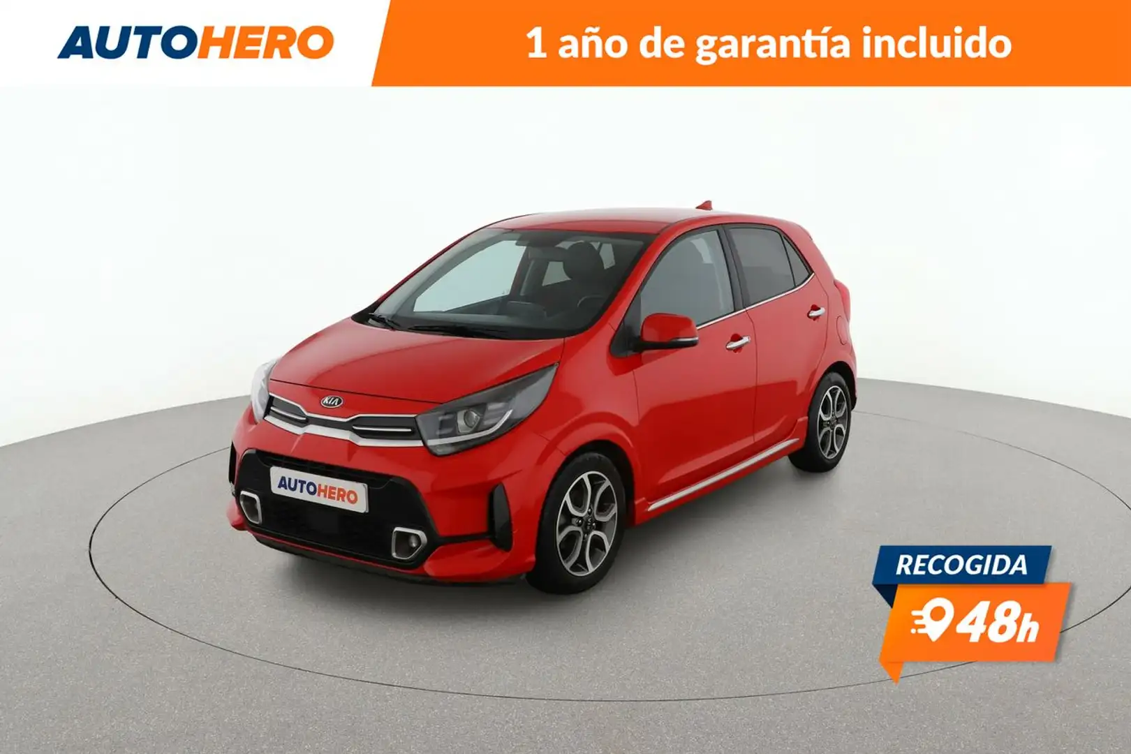 Kia Picanto 1.2 CVVT 62kW 84CV GT Line Rojo - 1