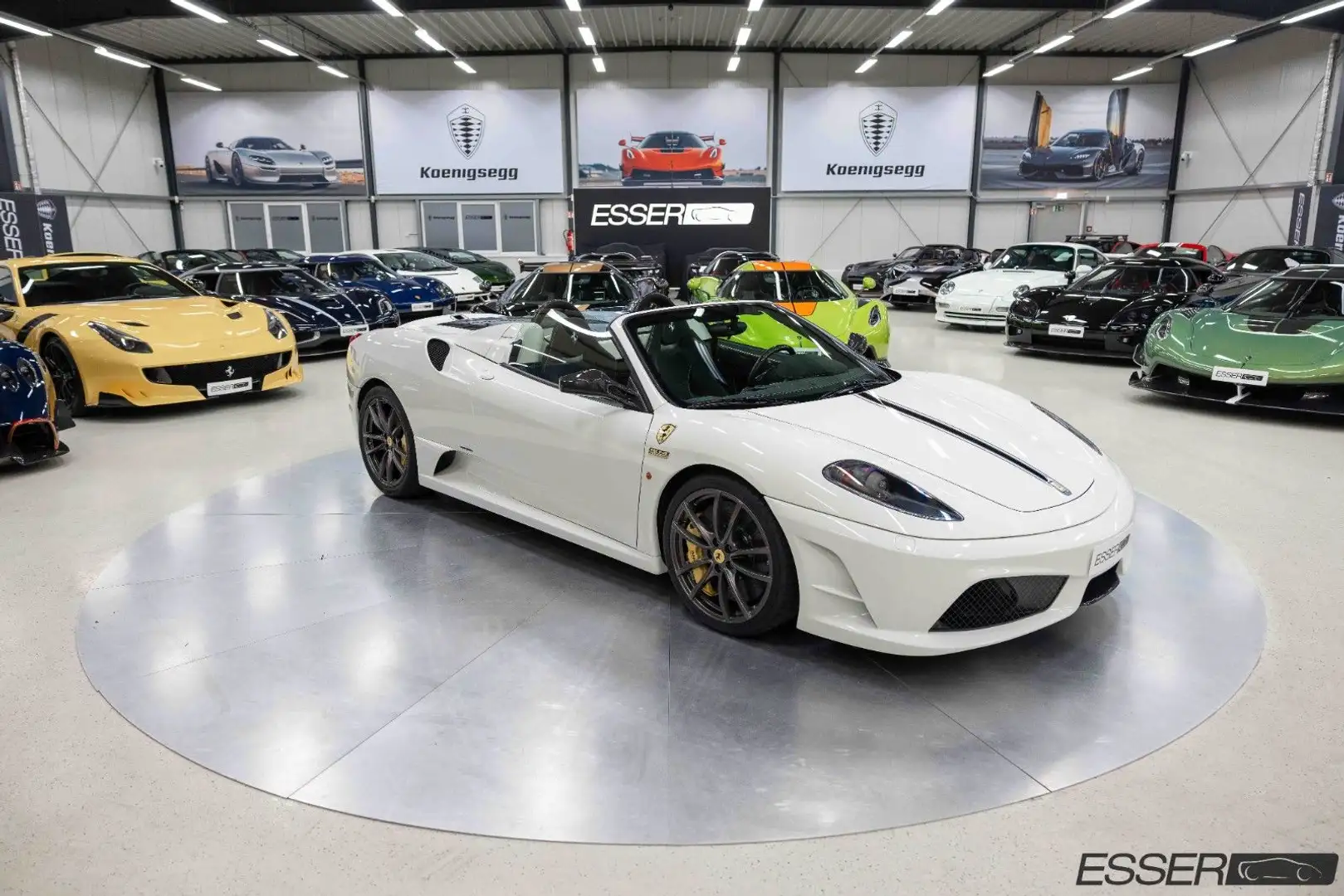 Ferrari F430 Scuderia 16M Spider | 1/499 | Bianco Avus Fehér - 1