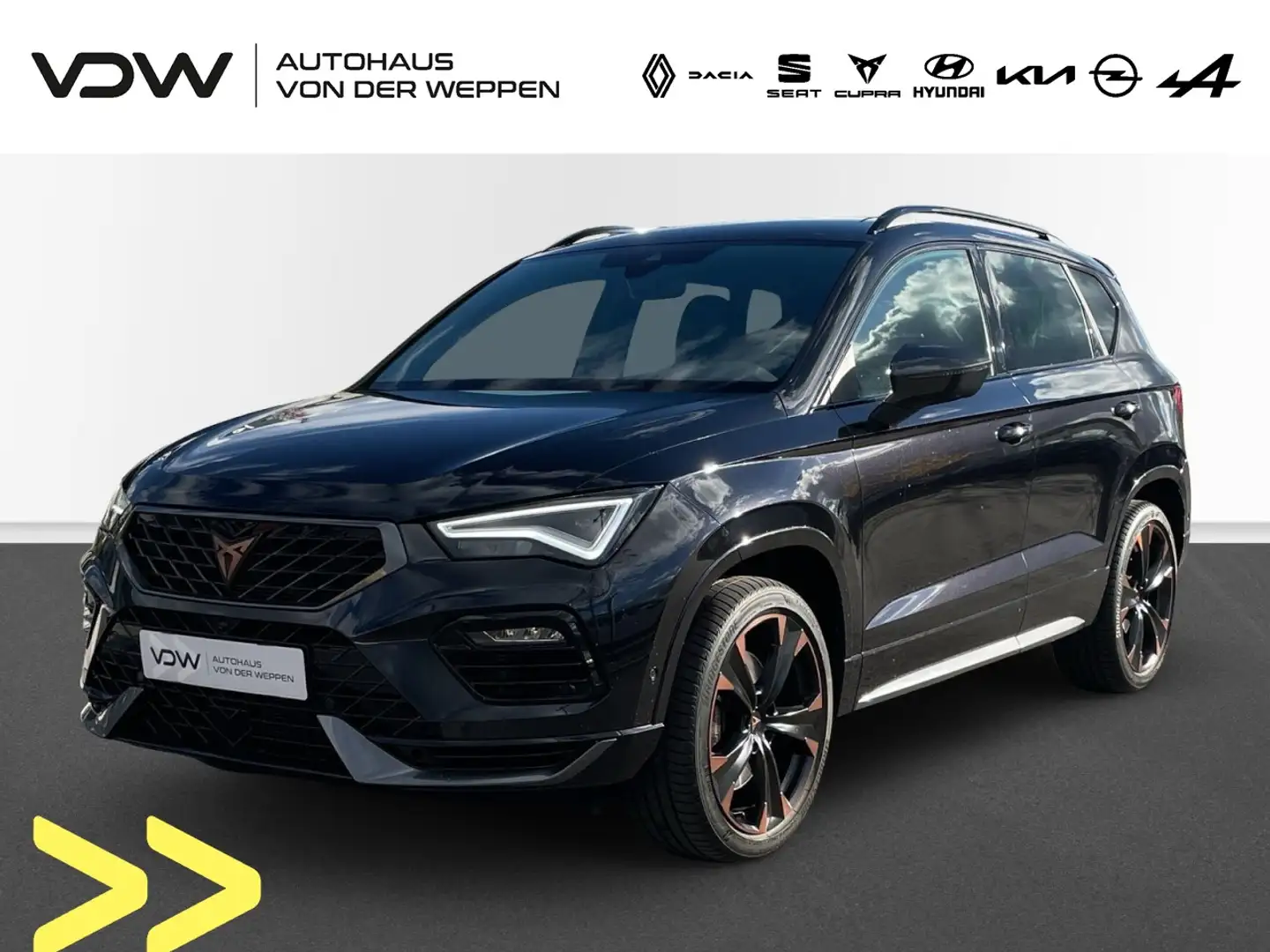 CUPRA Ateca TSI DSG 4Drive AHK SHZ BeatsAudio FullLink Klima Schwarz - 1