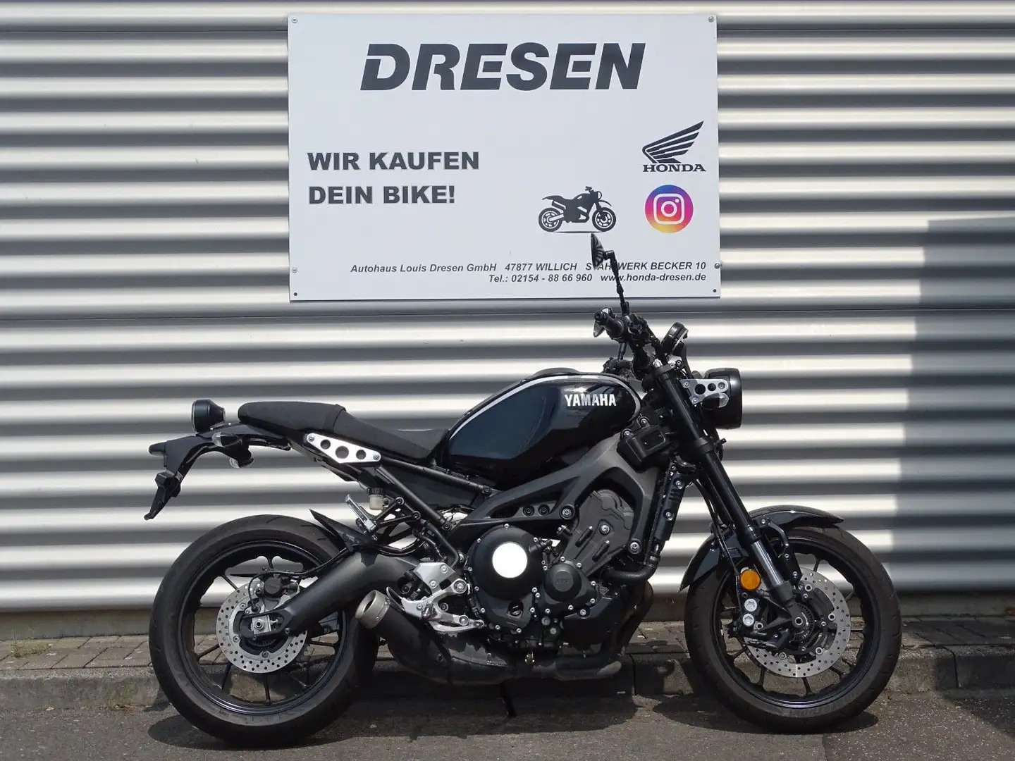 Yamaha XSR 900 ABS  * 1. Hand * 4.000 KM * Negru - 1