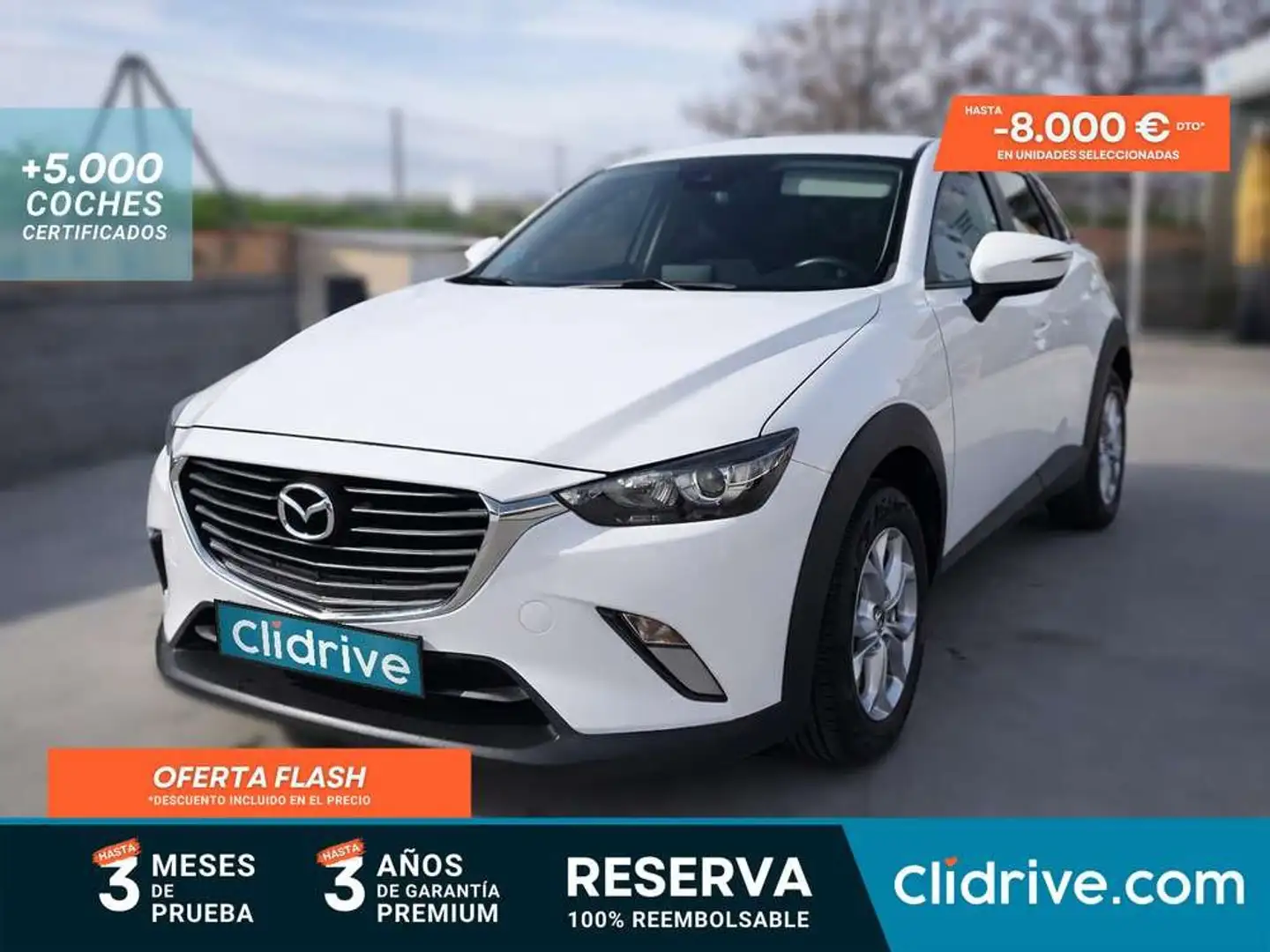Mazda CX-3 2.0 Skyactiv-G Zenith Safety 2WD 89kW Blanco - 1